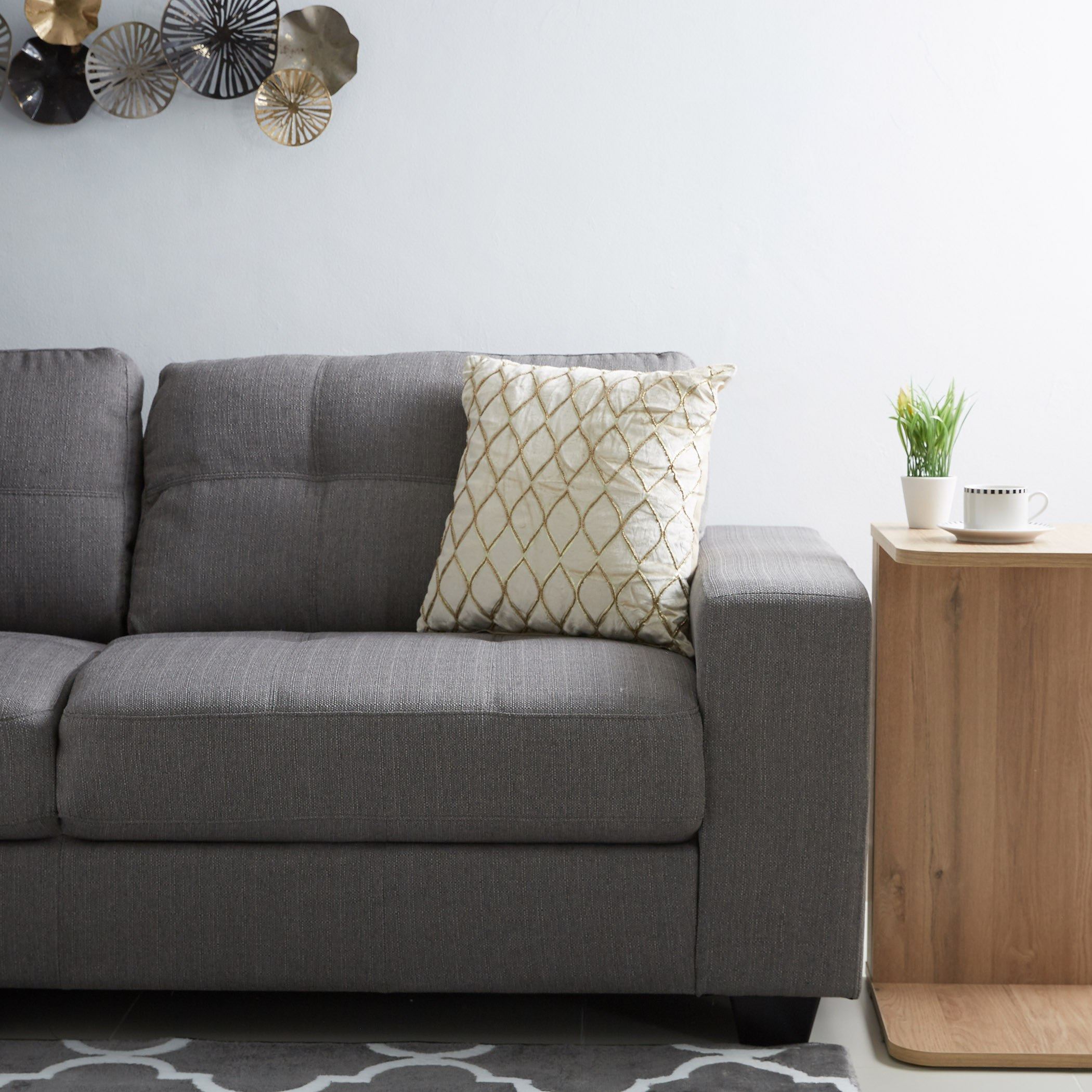 وسادة محشوّة بطبعات رقائق معدنية من أفالون - 45x45 سم-hbxlivingroom-furnishings-cushionsandcovers-filledcushions-image-3