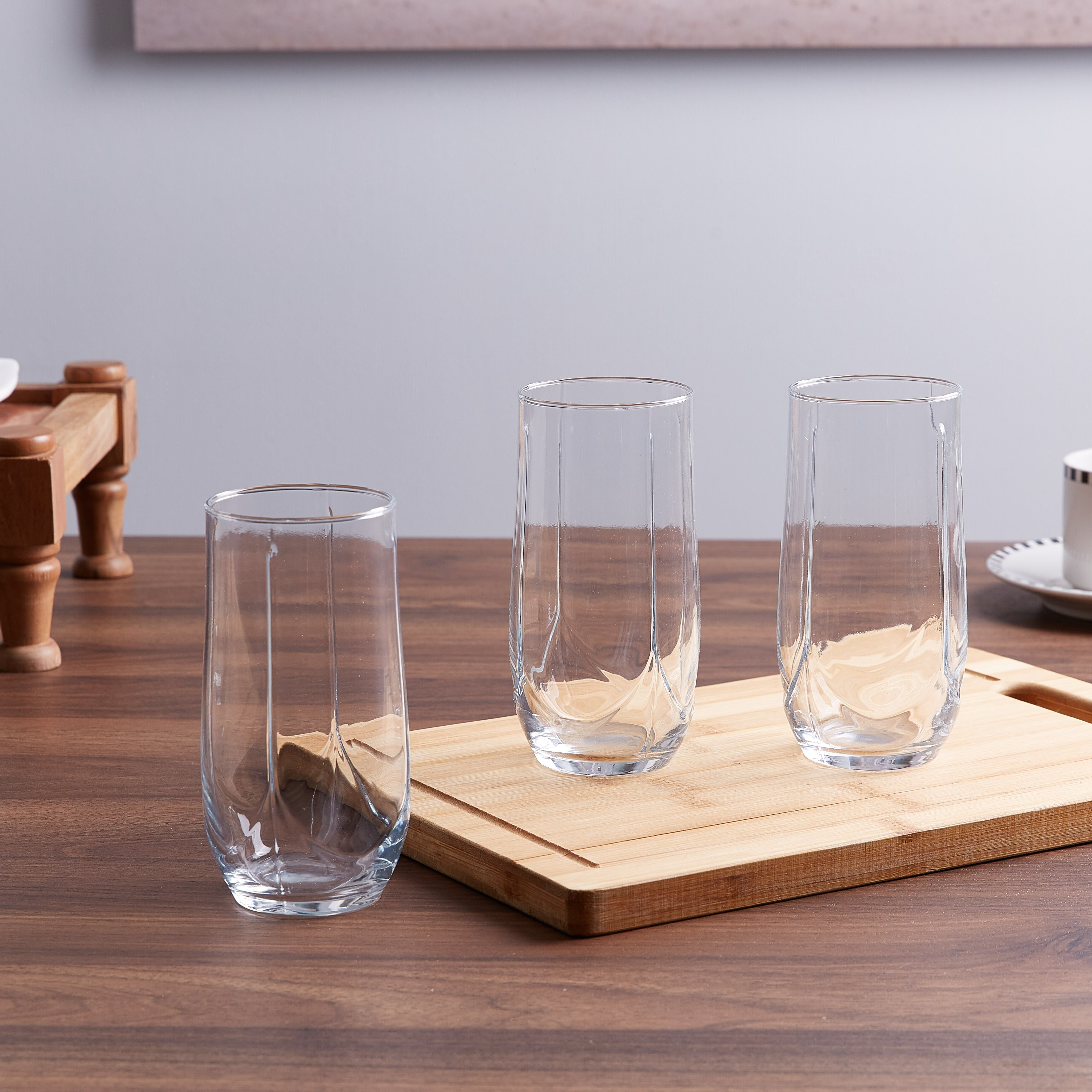 طقم أكواب زجاجية  طويلة 3 قطع من أريزونا - 405 مل-hbxhomeware-hbxkitchen-image-1