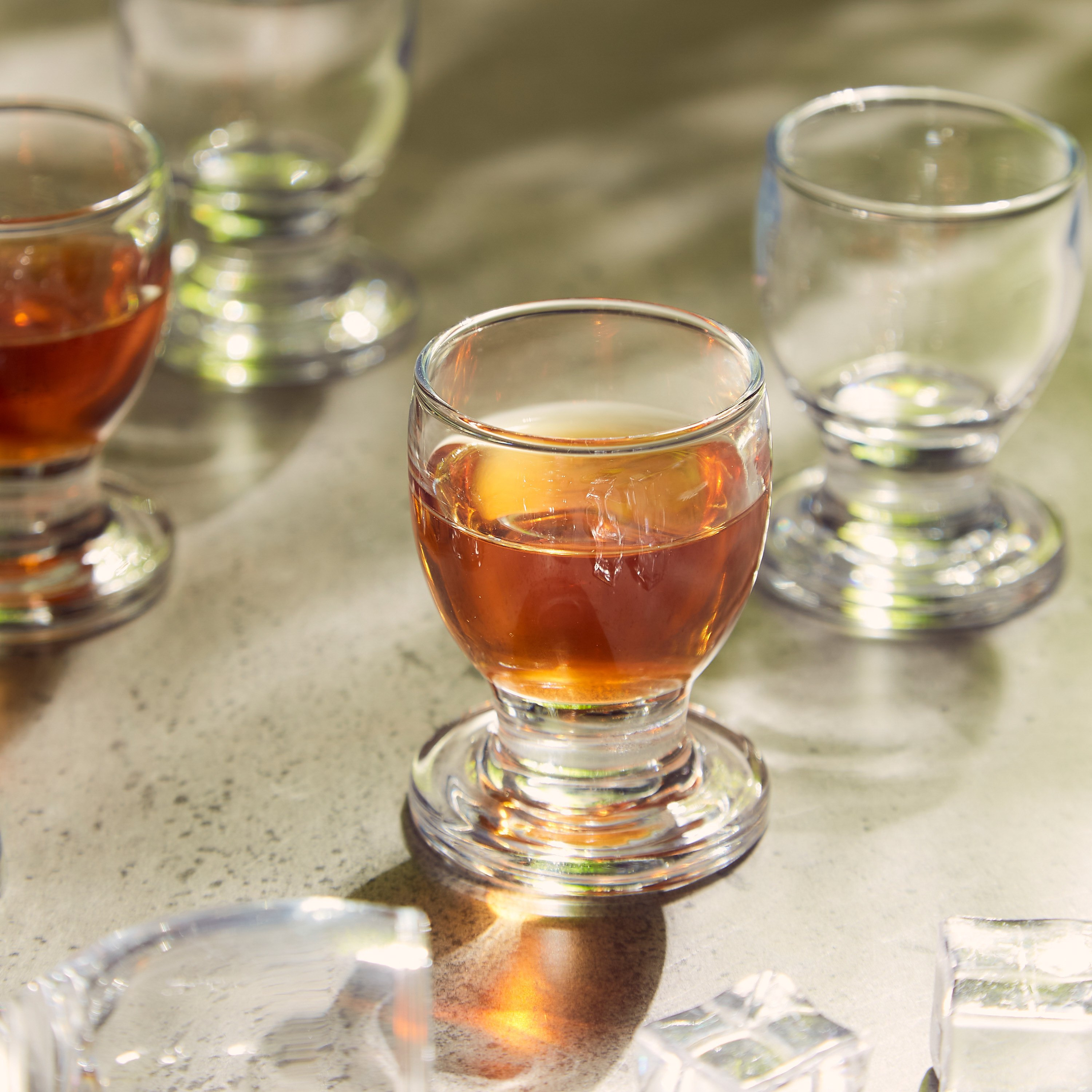 طقم كاسات زجاجية صغيرة 6 قطع من نيكترا - 55 مل-hbxhomeware-hbxkitchen-image-1