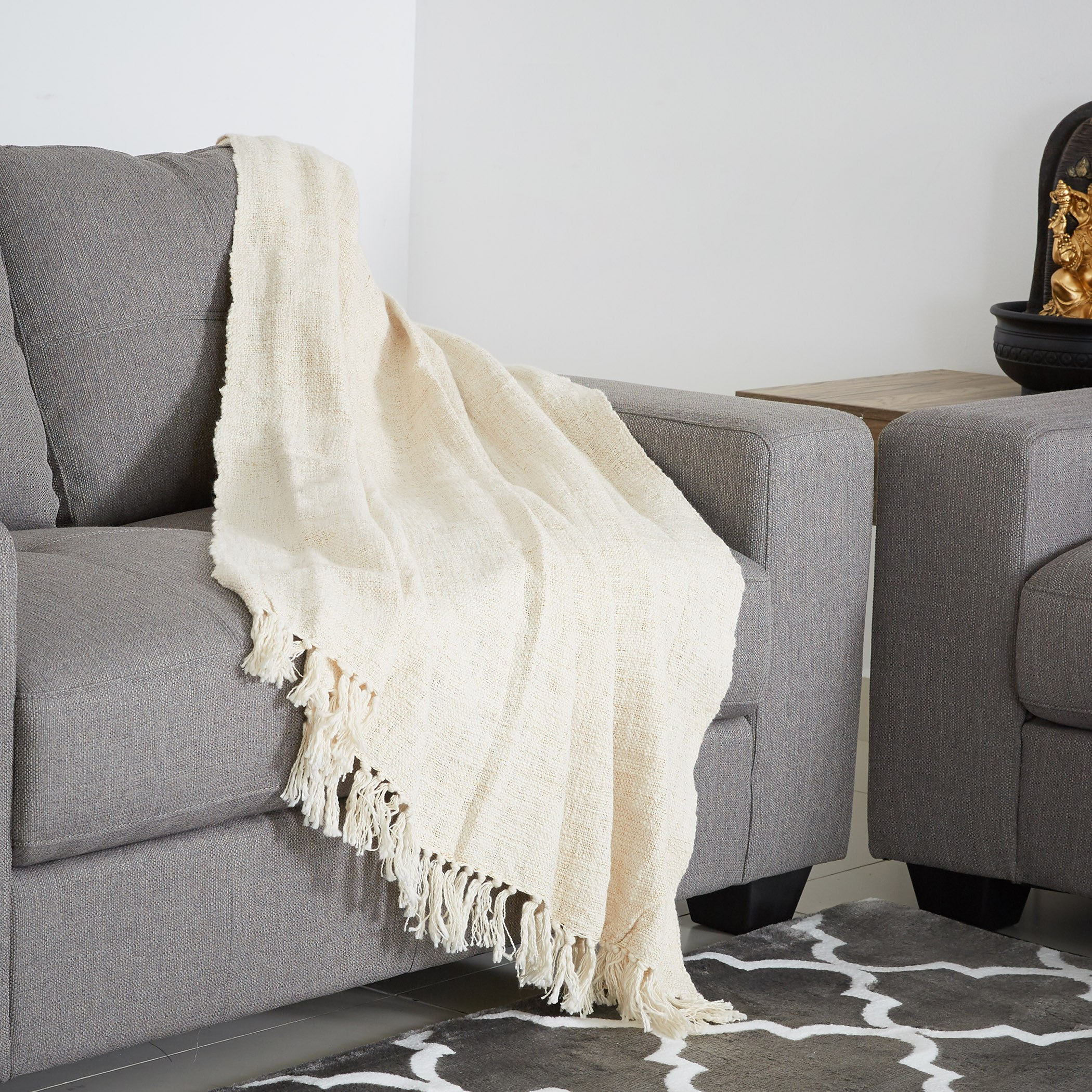 غطاء وسادة بارزة الملمس من لوريكس - 130x170 سم-hbxhomeware-hbxbedroom-image-1