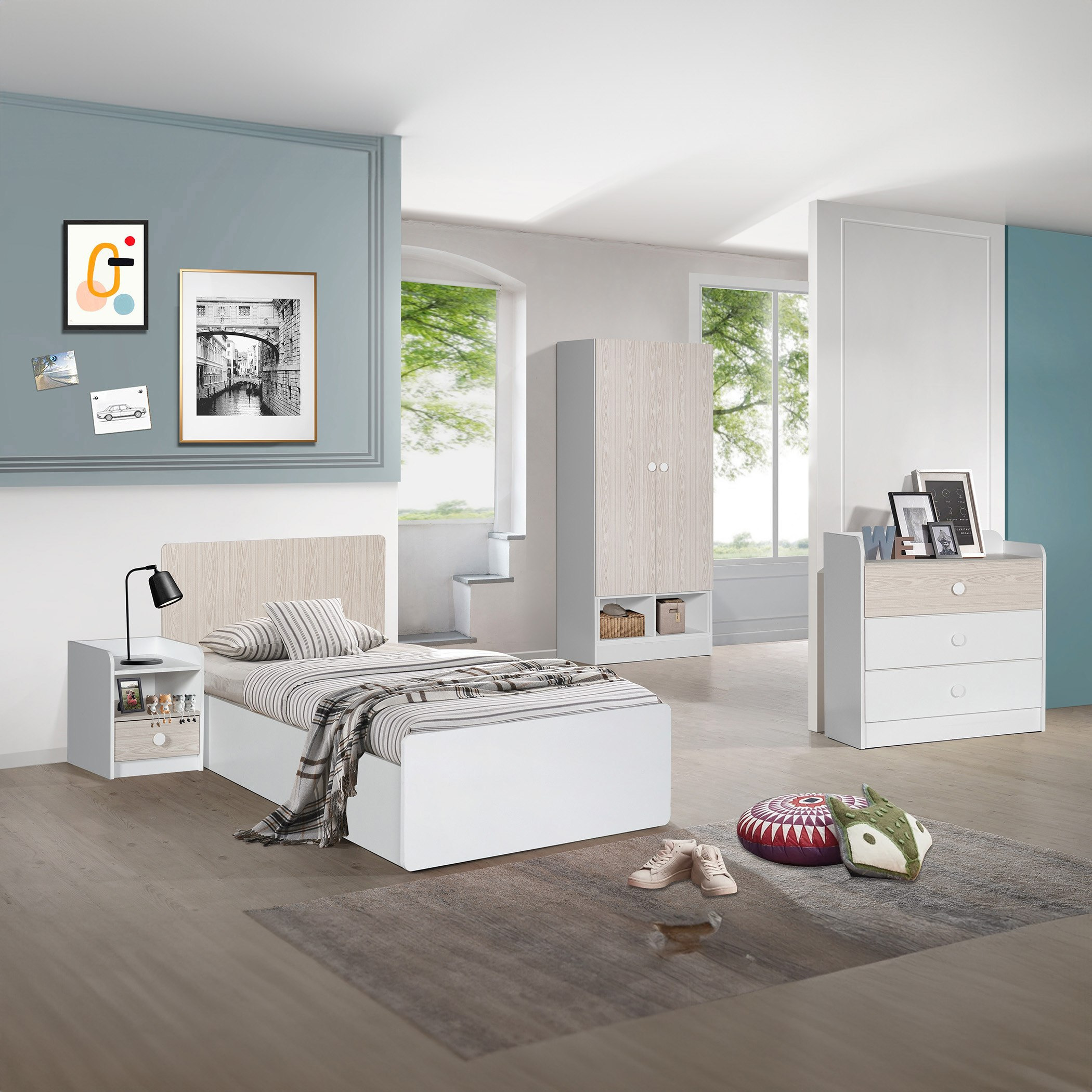 سرير فردي من فانيلا - 90x190 سم-hbxfurniture-bedsandbedsets-beds-single-image-5