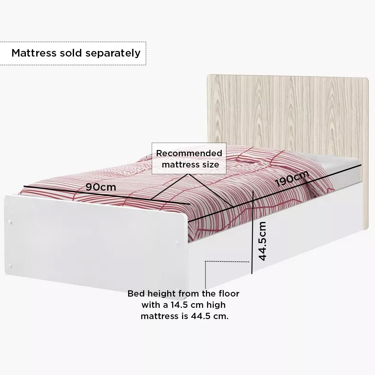 سرير فردي من فانيلا - 90x190 سم-hbxfurniture-bedsandbedsets-beds-single-image-9