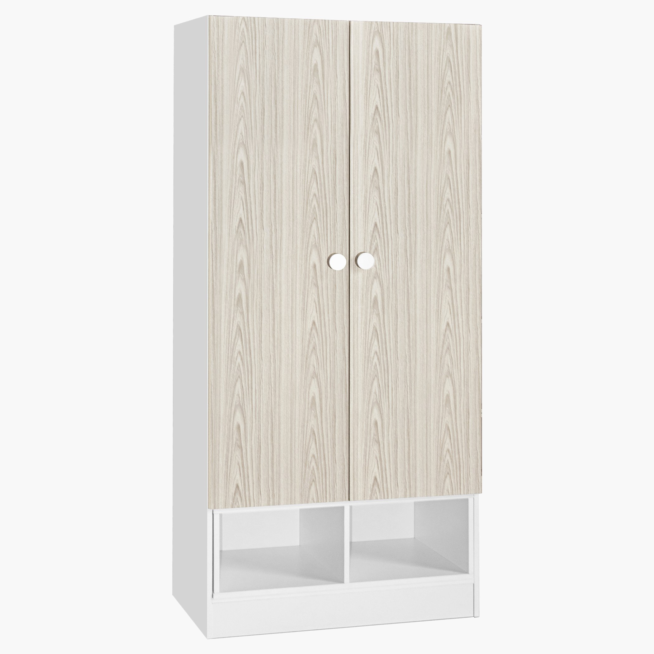 Vanilla 2-Door Wardrobe-hbxfurniture-wardrobes-image-2