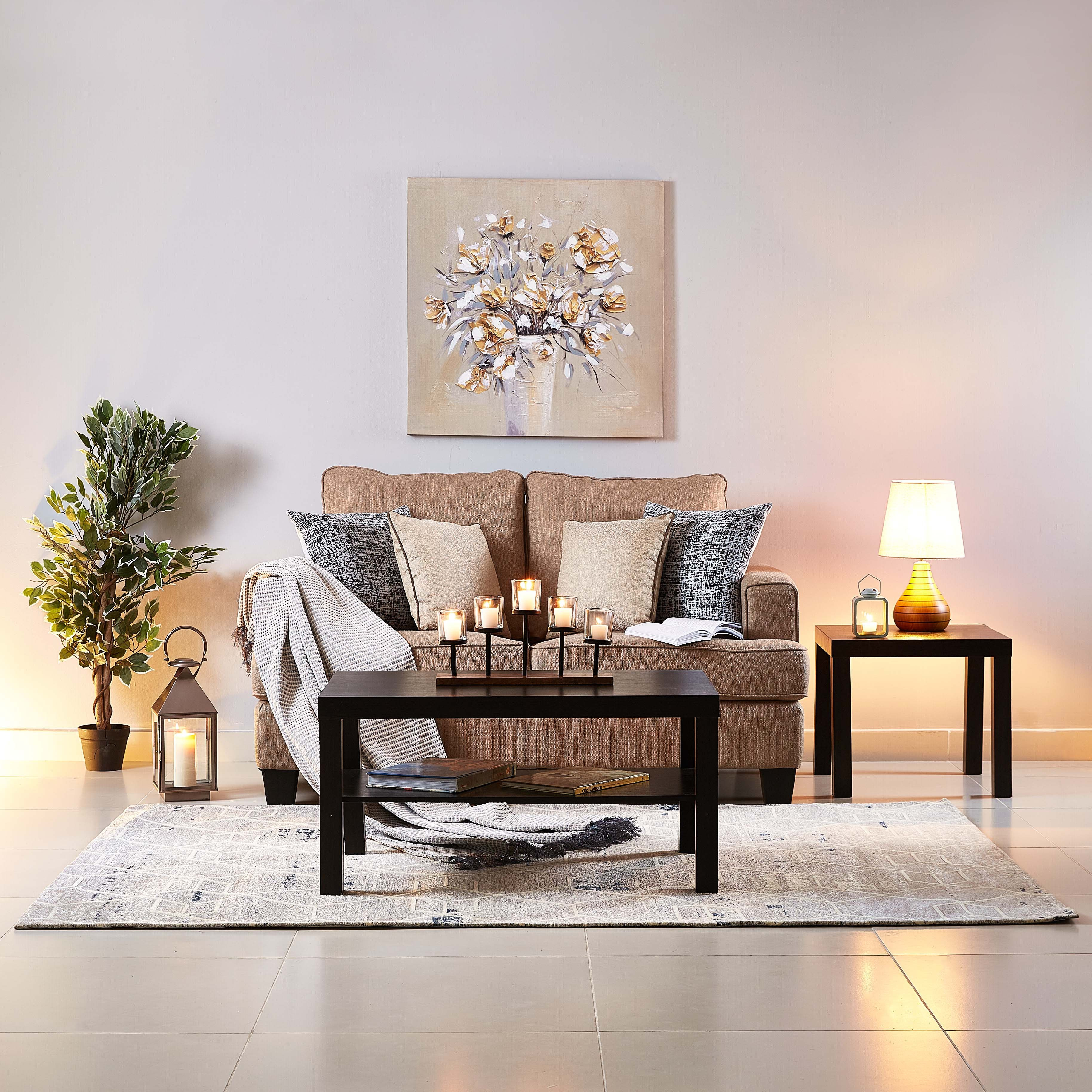Eclectic Chenille Polyester Rug - 160x230 cm-hbxdecorandfurnishings-floorcoverings-rugs-image-3