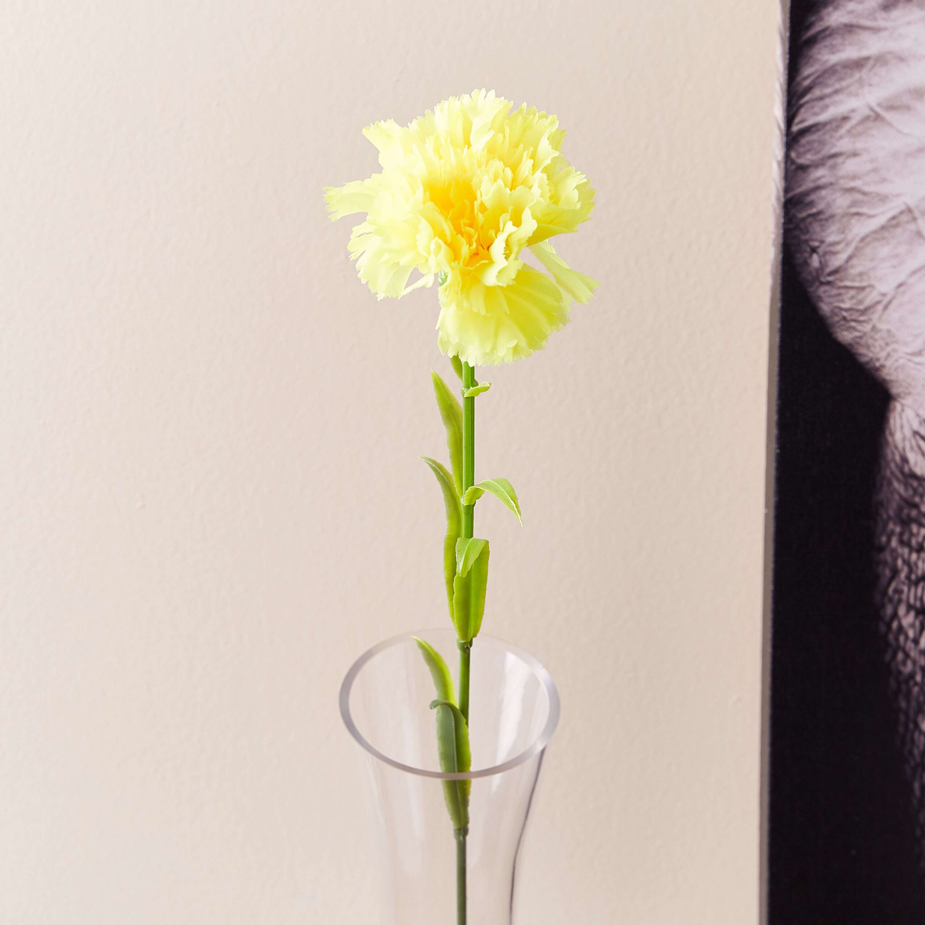 غصن زهرة قرنفل للزينة - 33 سم-hbxdecorandfurnishings-homeaccessories-artificialflowersandplants-image-1