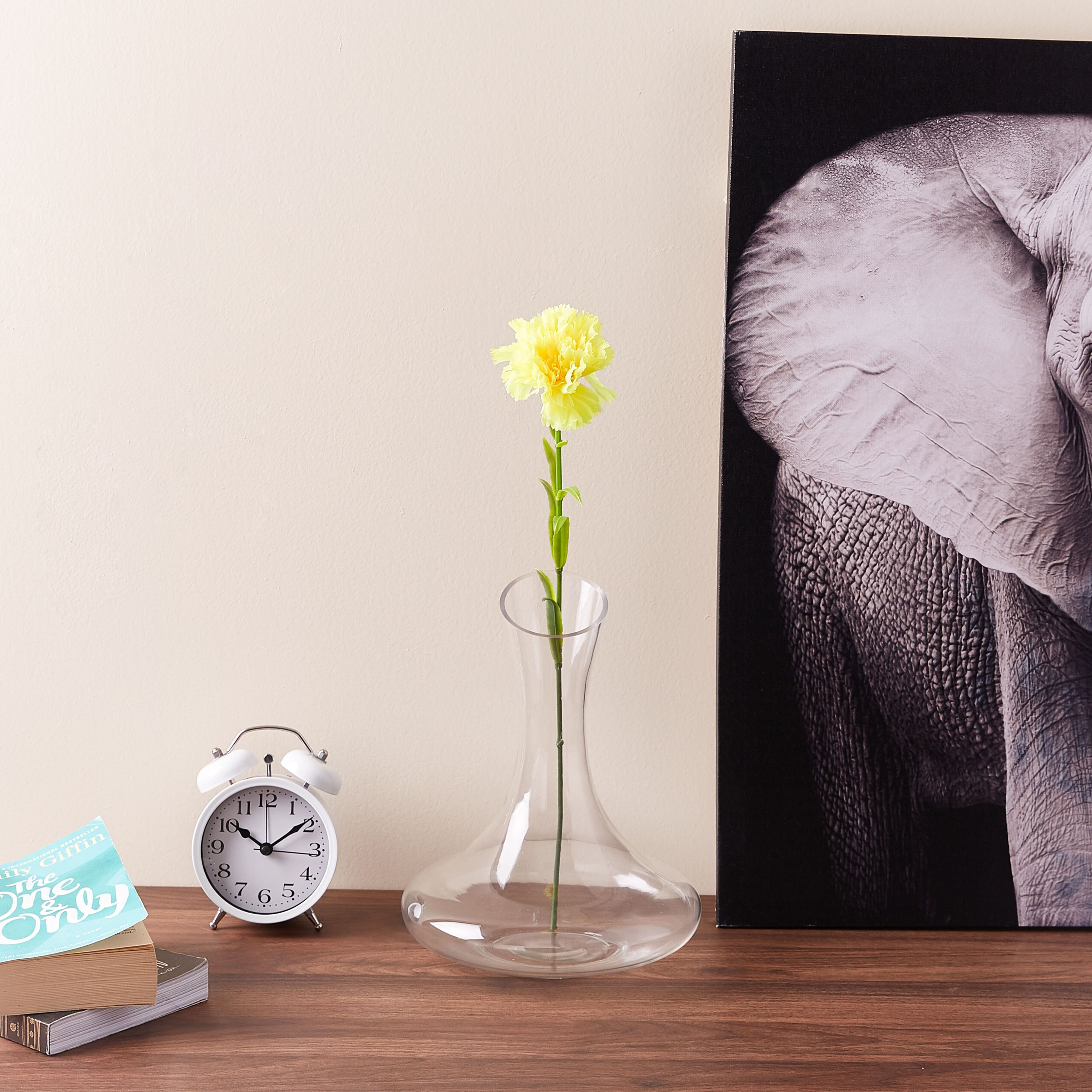 غصن زهرة قرنفل للزينة - 33 سم-hbxdecorandfurnishings-homeaccessories-artificialflowersandplants-image-3
