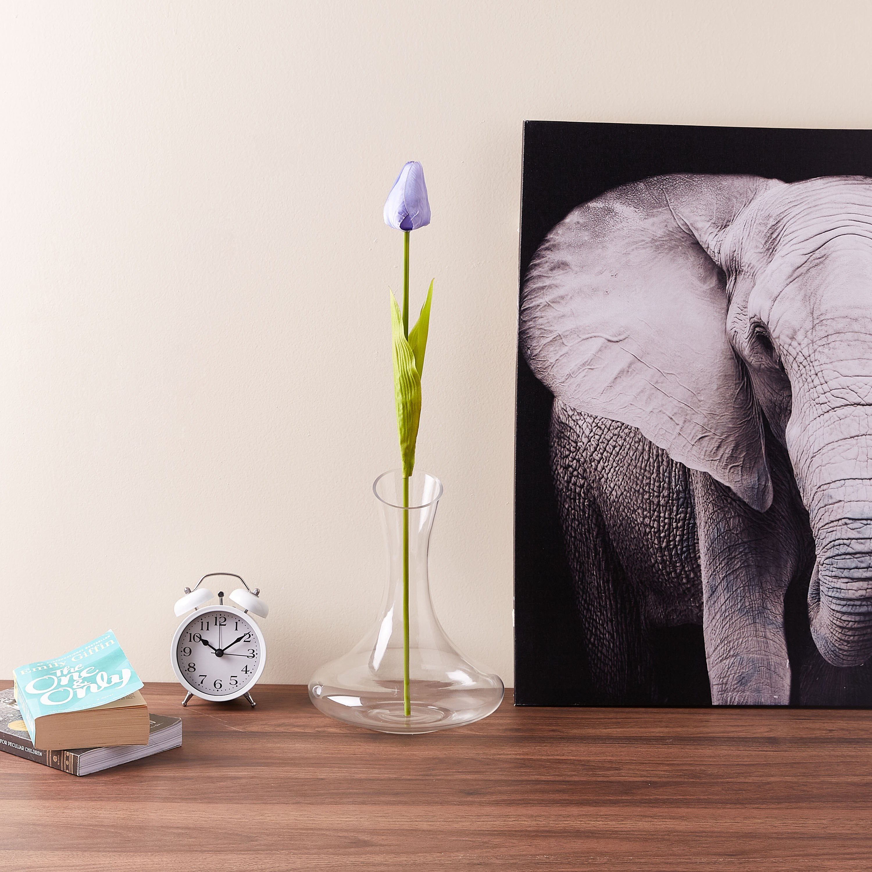 غصن زهرة براعم توليب للزينة -  53 سم-hbxdecorandfurnishings-homeaccessories-artificialflowersandplants-image-3
