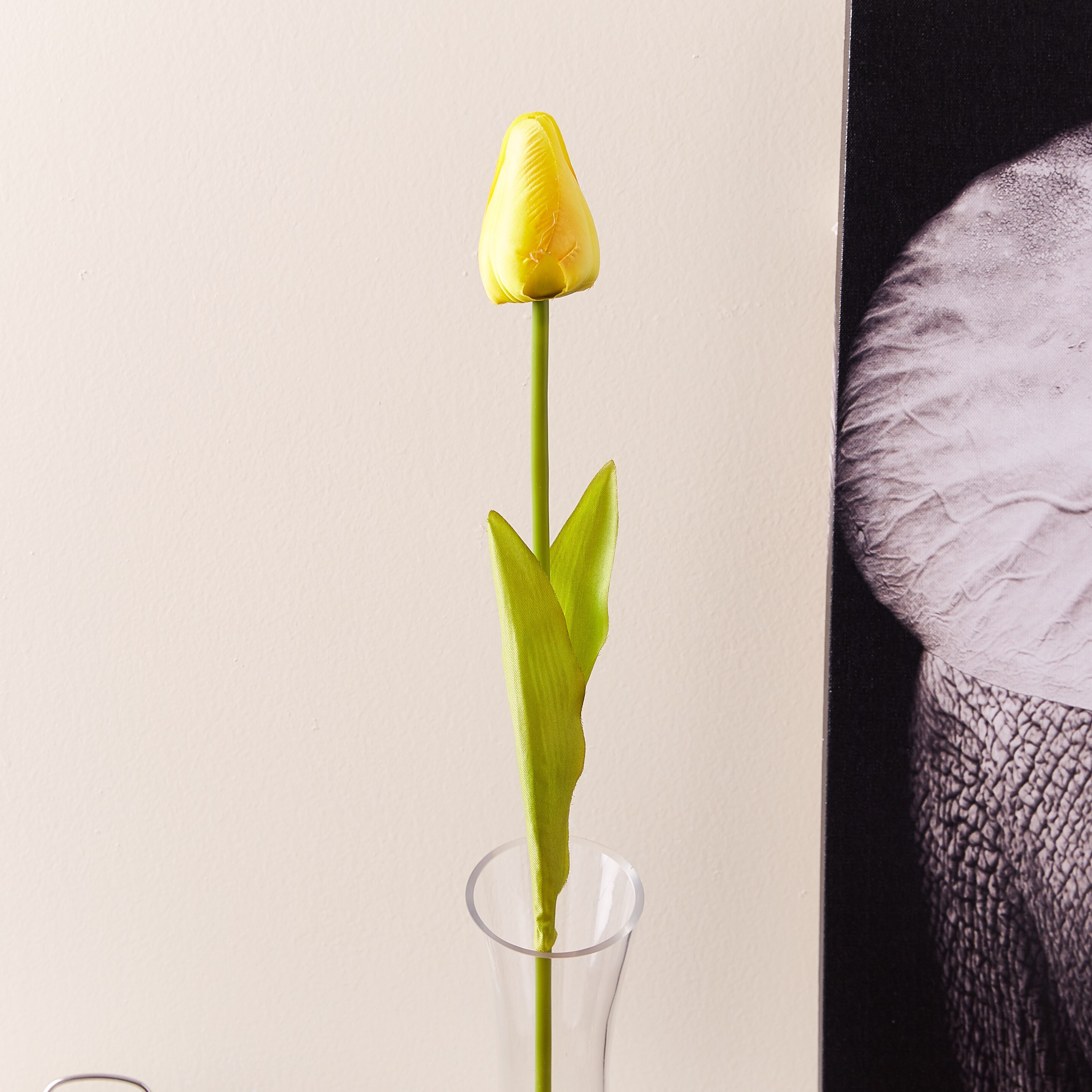 غصن زهرة براعم توليب للزينة - 53 سم-hbxdecorandfurnishings-homeaccessories-artificialflowersandplants-image-1