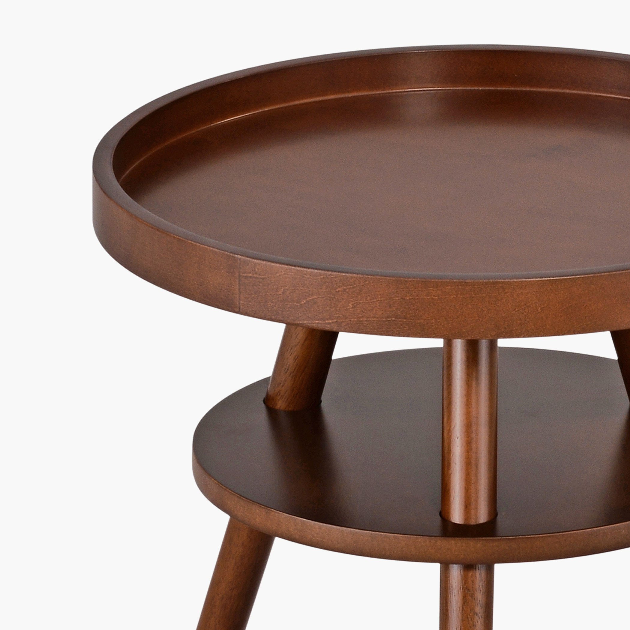 طاولة جانبية مستديرة بتشطيب خشبي من سكاندي-hbxfurniture-livingroom-endtables-image-3