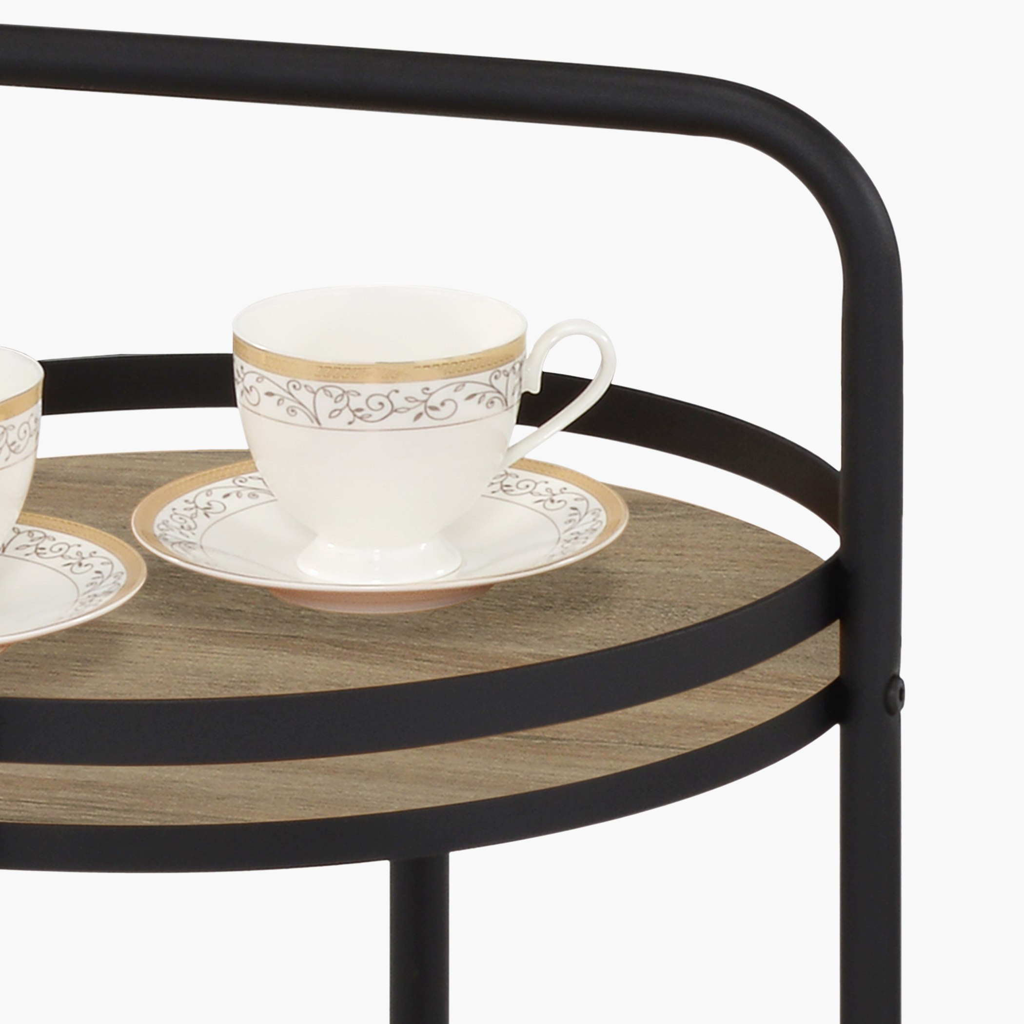 عربة ضيافة مستديرة بطابقين من أربان-hbxlivingroom-tablesandstands-servingtrolleys-image-2
