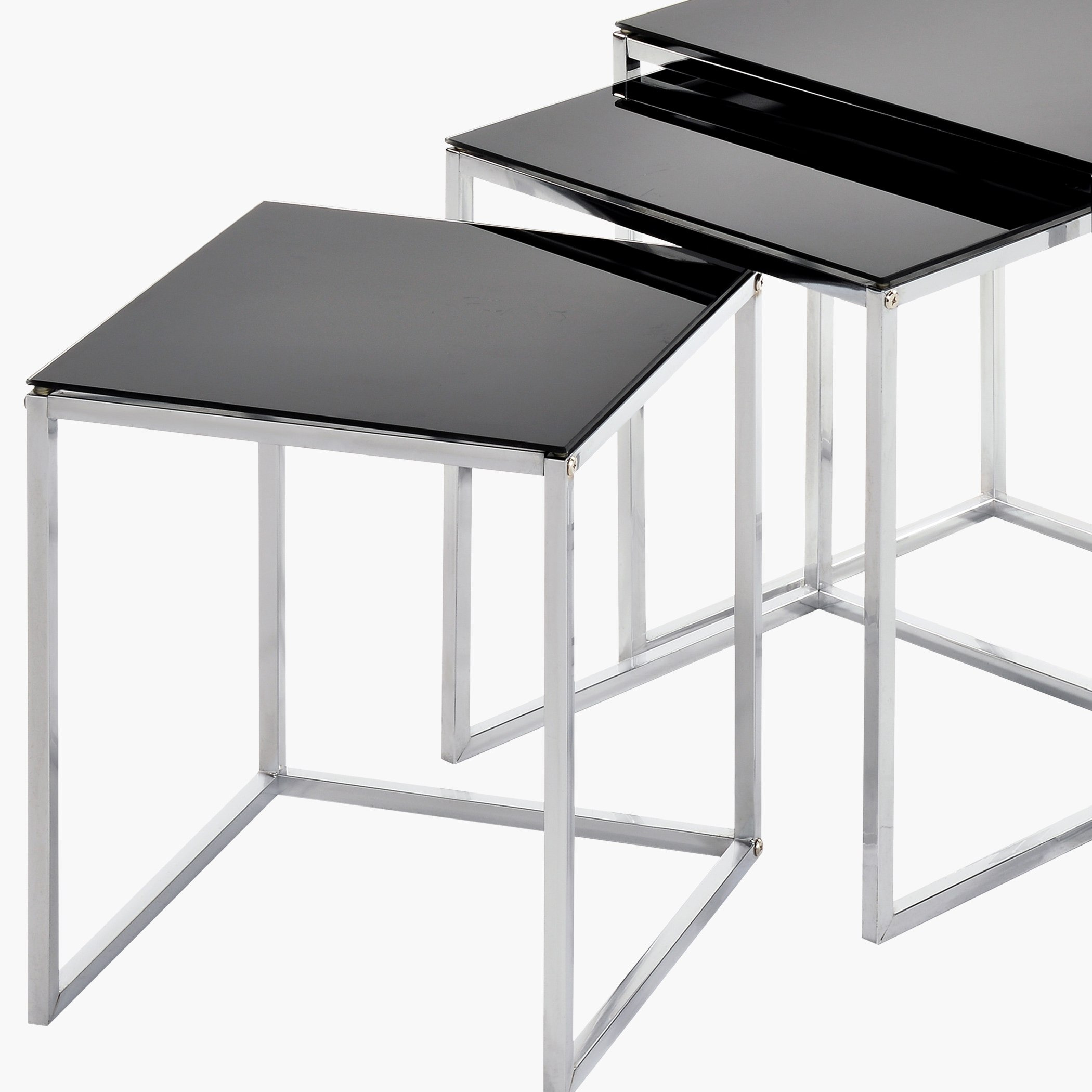 طاولات متداخلة بتشطيب لامع من زارا- طقم من 3 قطع-hbxfurniture-livingroom-nestingtables-image-3