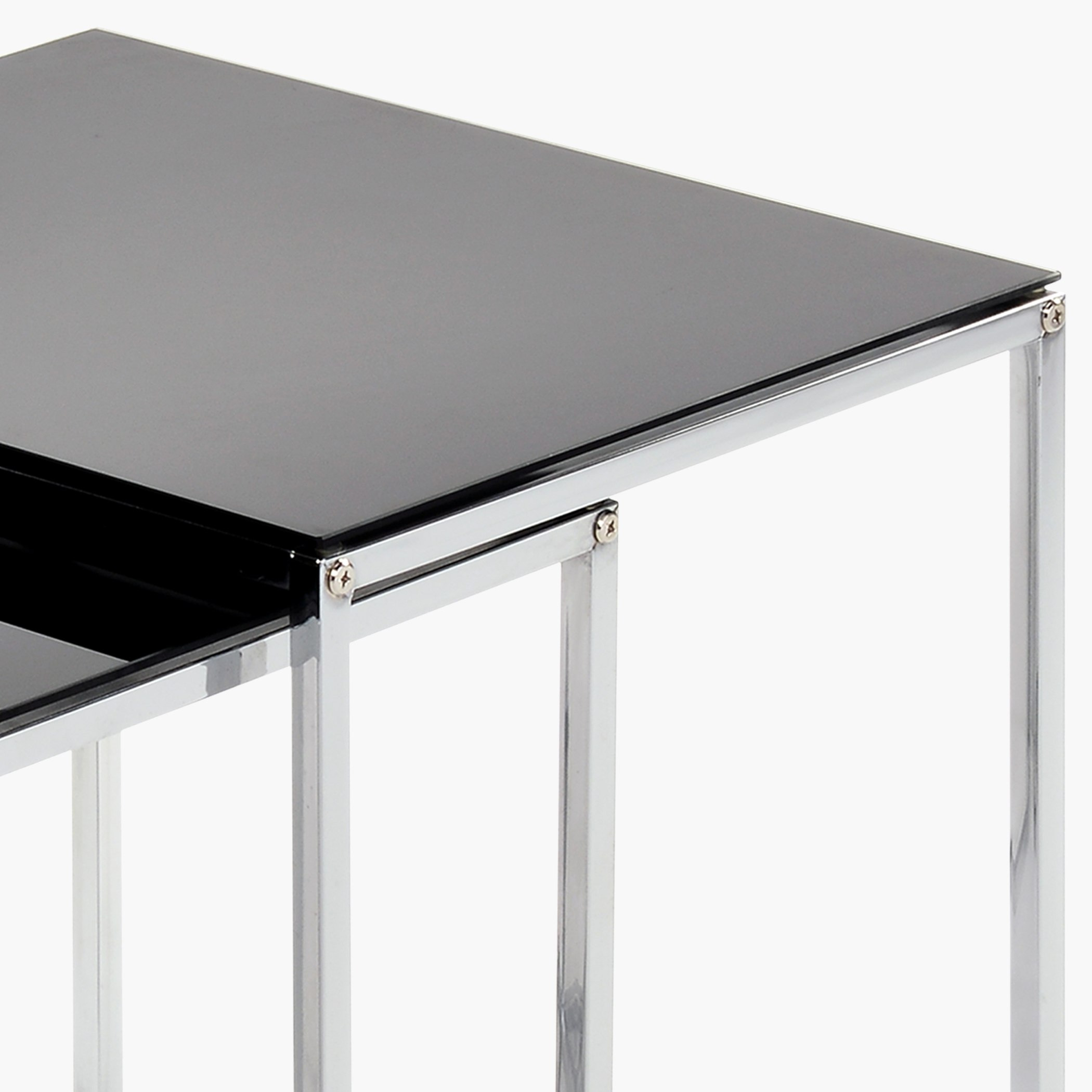 طاولات متداخلة بتشطيب لامع من زارا- طقم من 3 قطع-hbxfurniture-livingroom-nestingtables-image-4