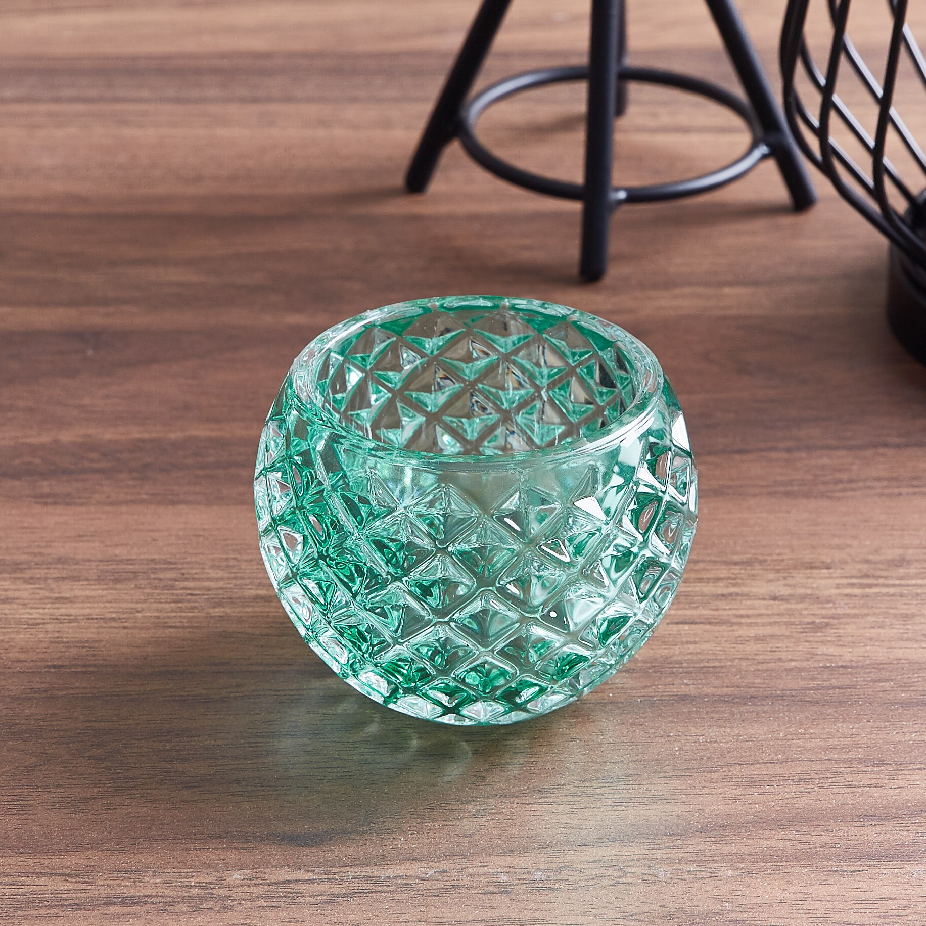 حامل شموع زجاجي من باين-hbxlivingroom-decorandaccessories-candleholders-image-1