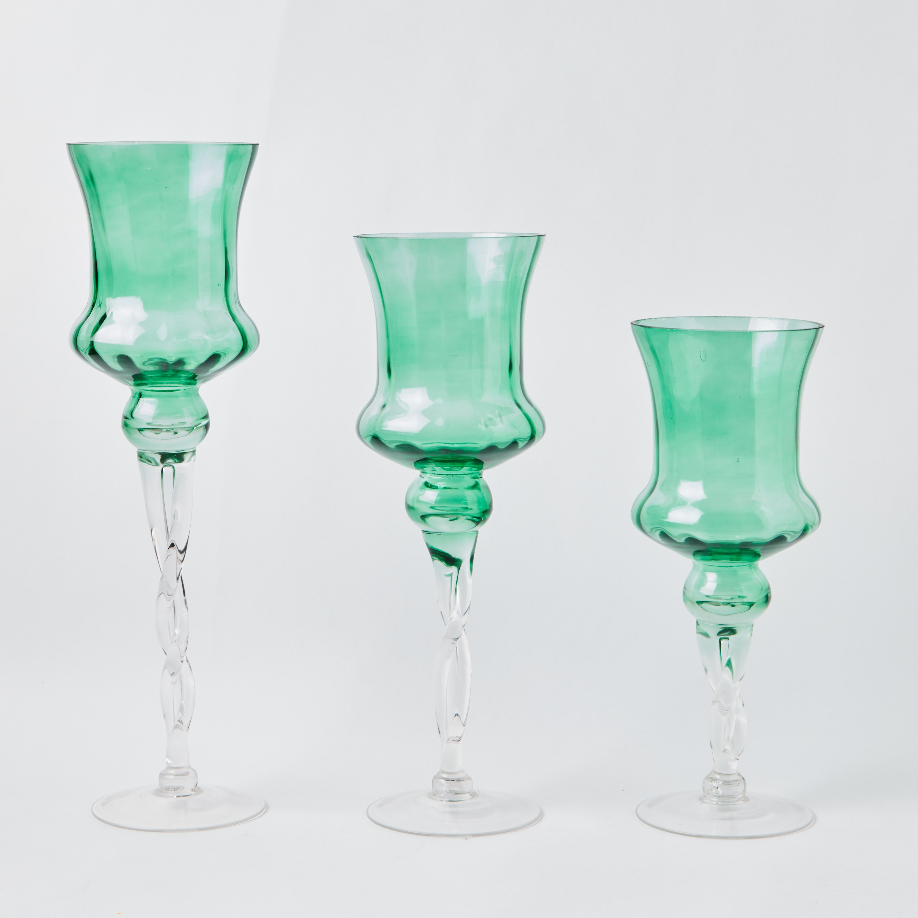 حامل شموع زجاجي- طقم من 3 قطع-hbxlivingroom-decorandaccessories-candleholders-image-4