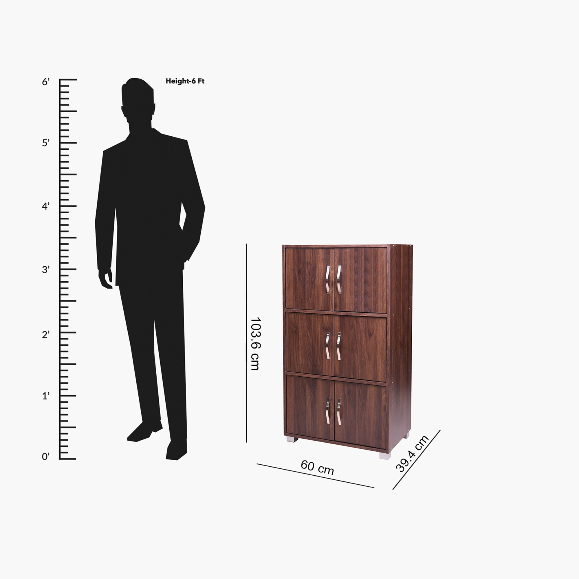 وحدة تخزين بـ6 أبواب من أسبين-hbxfurniture-office-bookcases-image-5