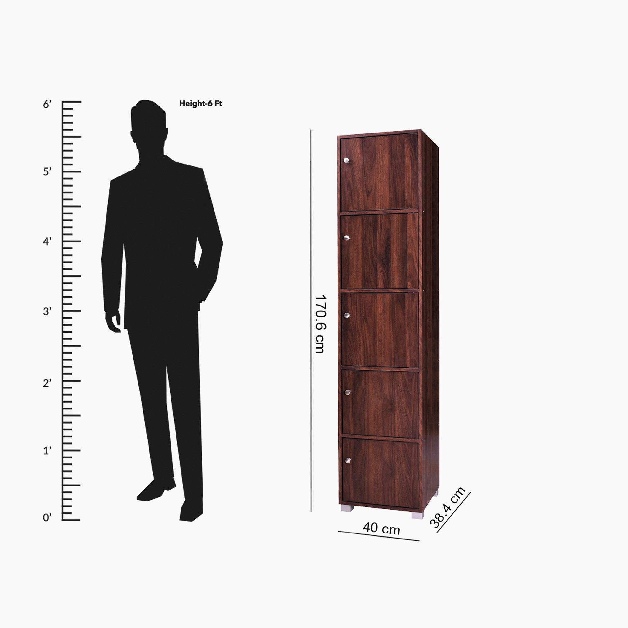 وحدة تخزين بـ5 أبواب من إنكل-hbxfurniture-office-bookcases-image-5