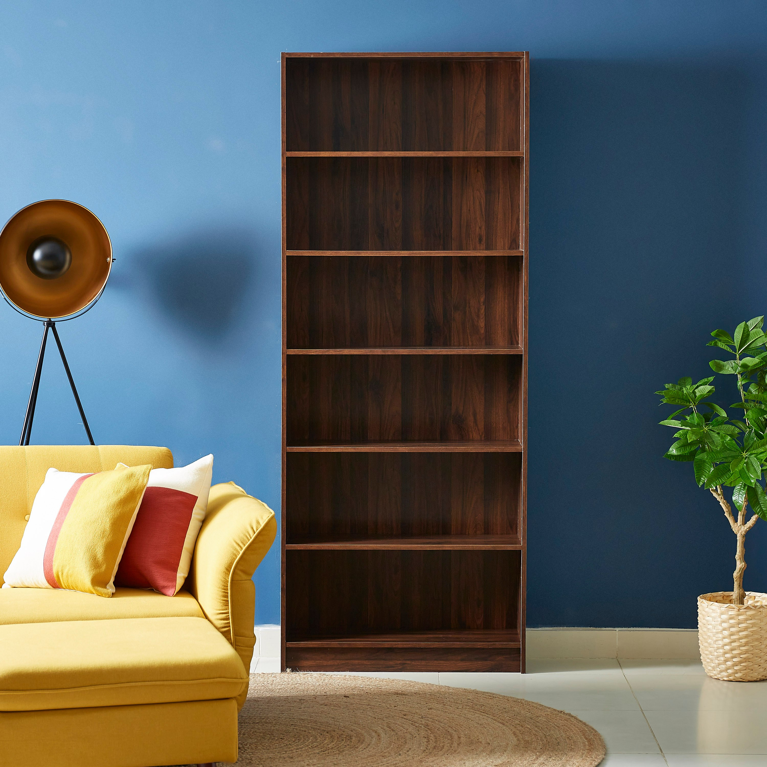 خزانة كتب 6 أرفف من أوسلو أفيان-hbxfurniture-office-bookcases-image-3