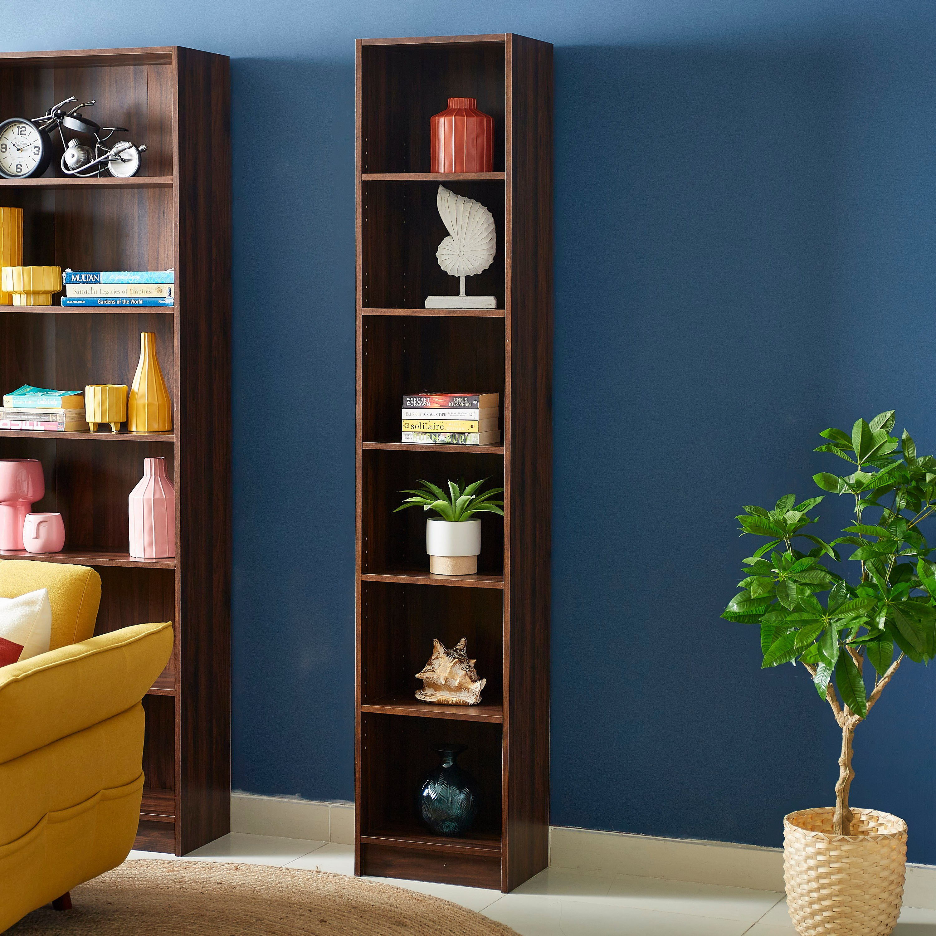 خزانة كتب 6 أرفف من أوسلو أفيان-hbxfurniture-office-bookcases-image-1