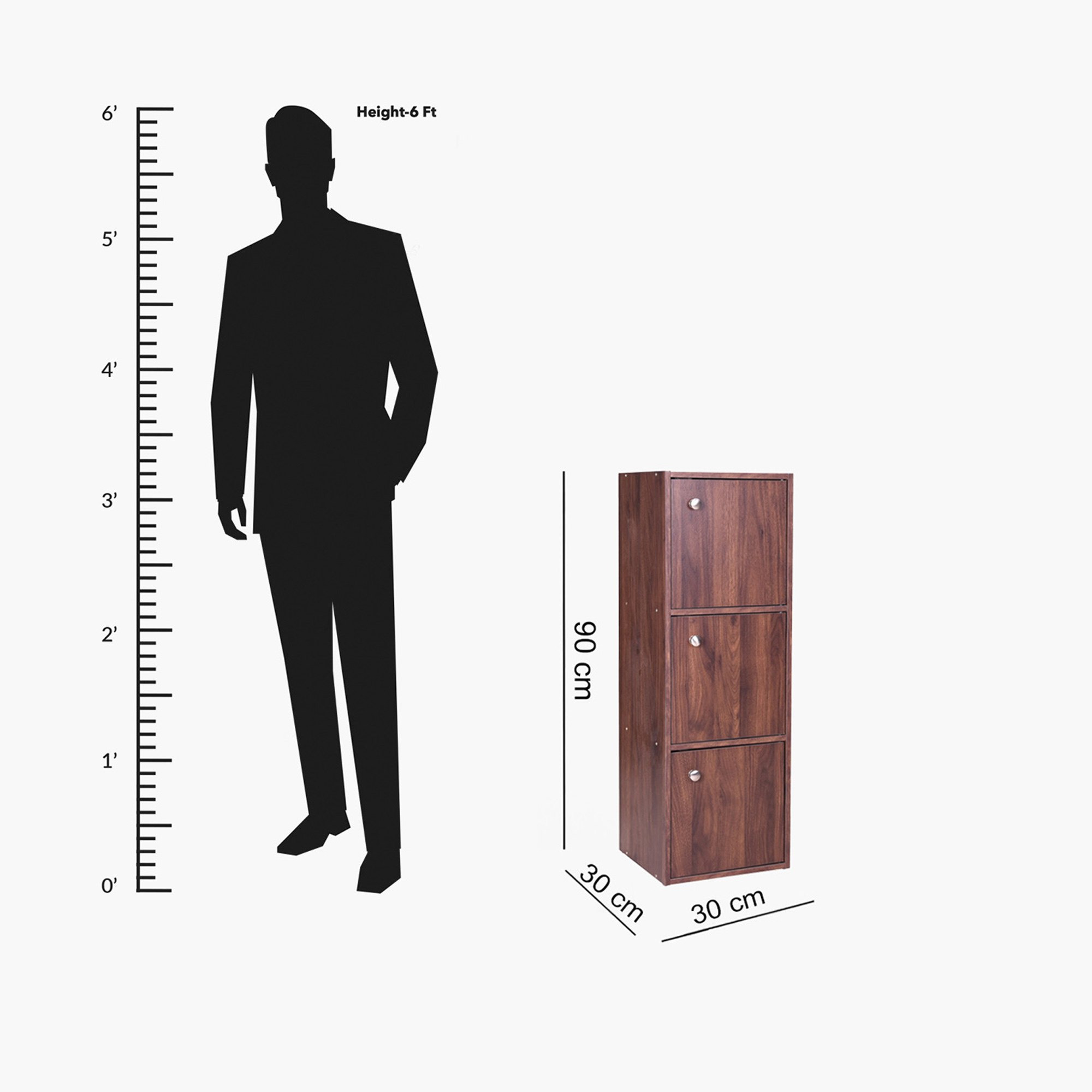 Enkel 3-Door Storage Unit-hbxfurniture-office-bookcases-image-5