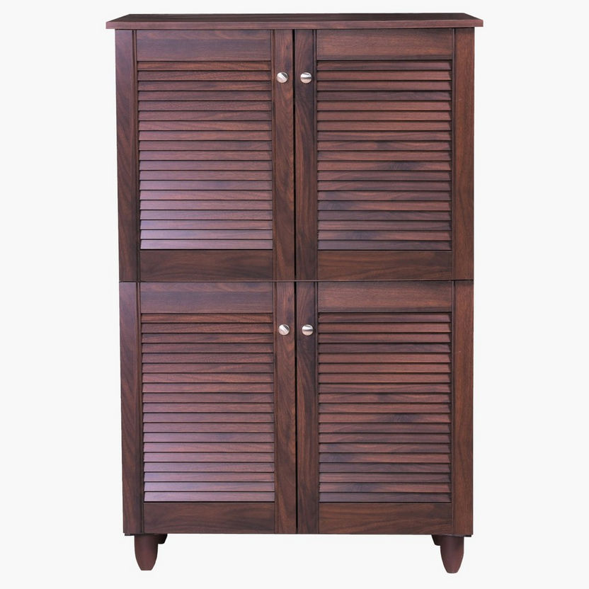 Avian 18-Pair Shoe Cabinet with 4-Doors-Shoe Cabinets and Racks-image-0