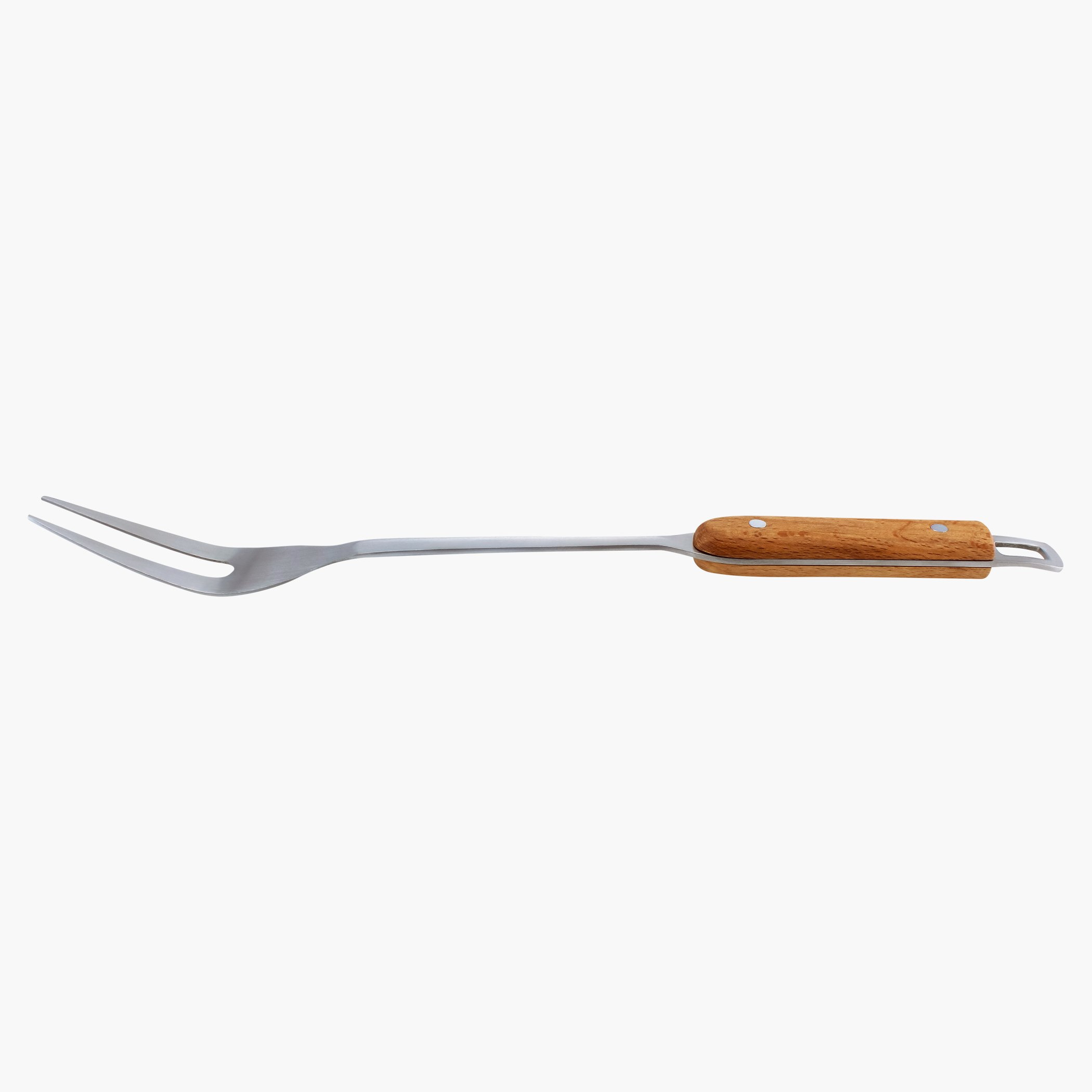 شوكة لحم ستانلس ستيل بمقبض خشب-hbxhomeware-hbxkitchen-image-3