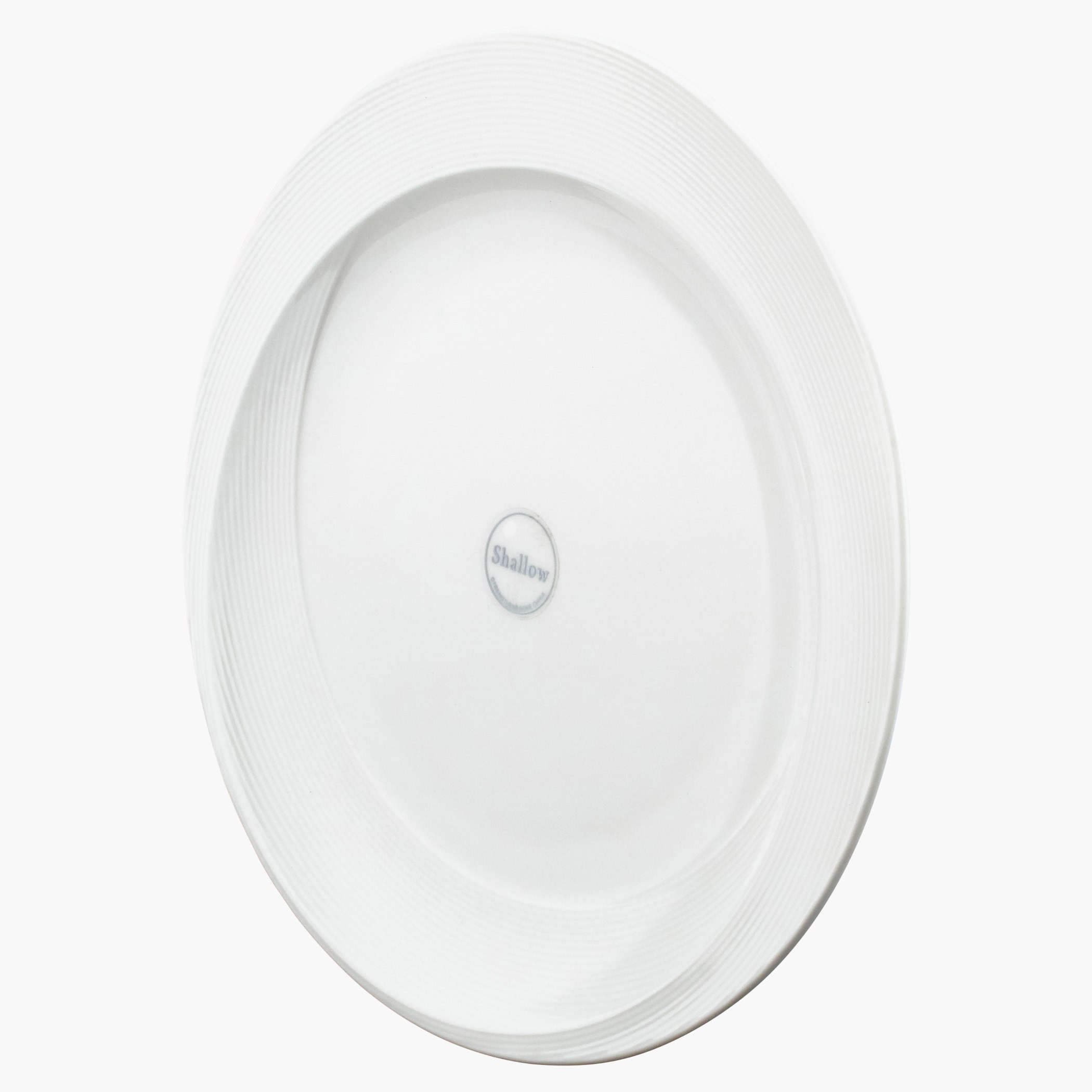 صحن تقديم خزف صيني من شاللو - 14 سم-hbxdecorandfurnishings-tabletop-crockery-image-2