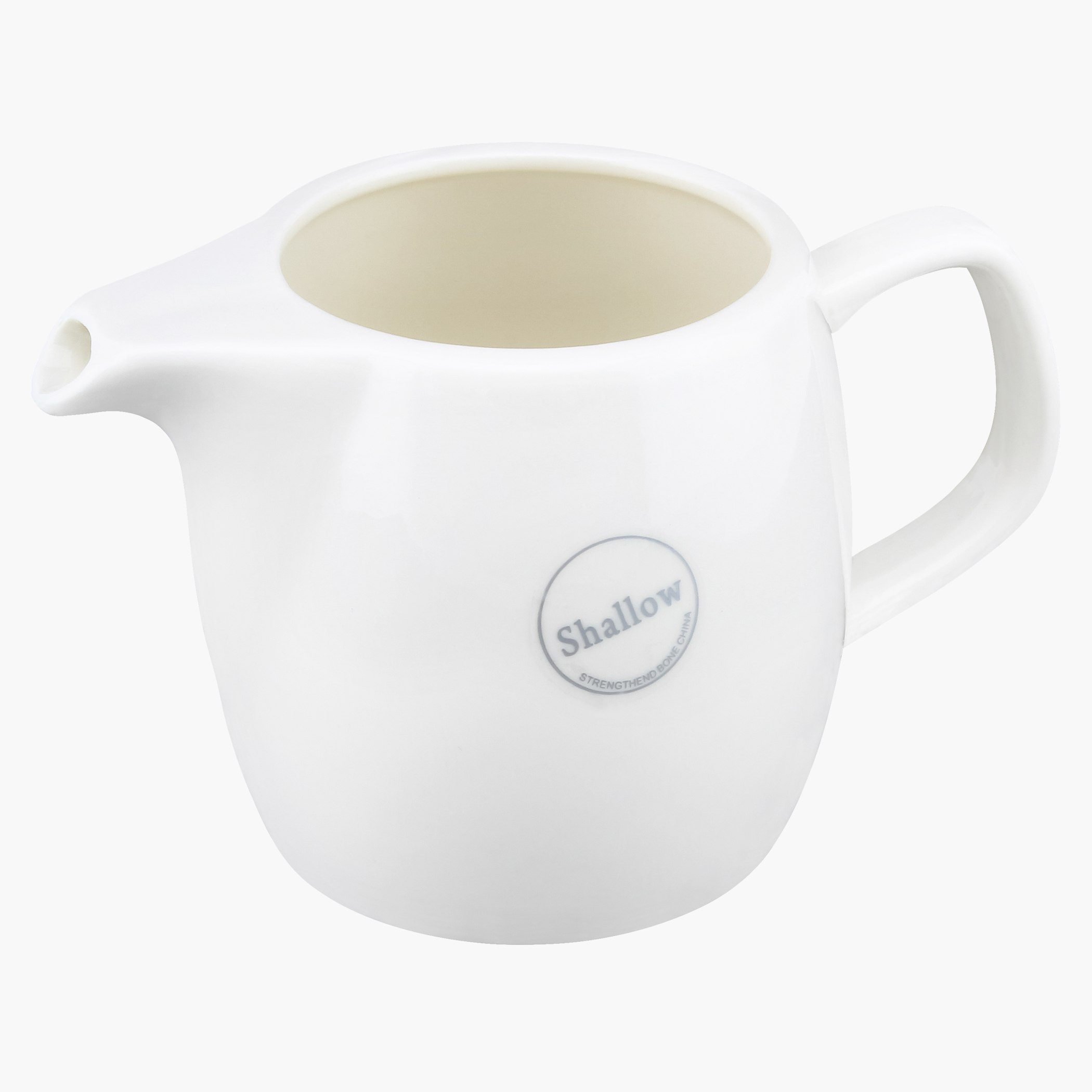 Shallow Bone China Hospitality Creamer Bowl - 200 ml-hbxdecorandfurnishings-tabletop-crockery-image-2