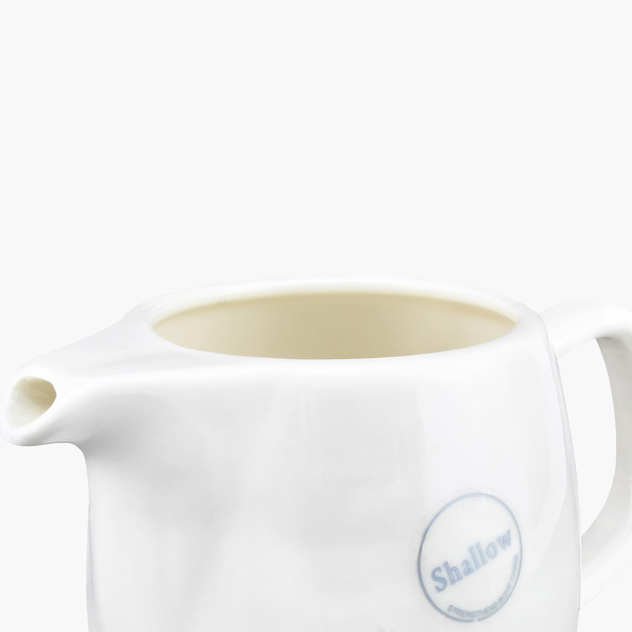 Shallow Bone China Hospitality Creamer Bowl - 200 ml-hbxdecorandfurnishings-tabletop-crockery-image-3