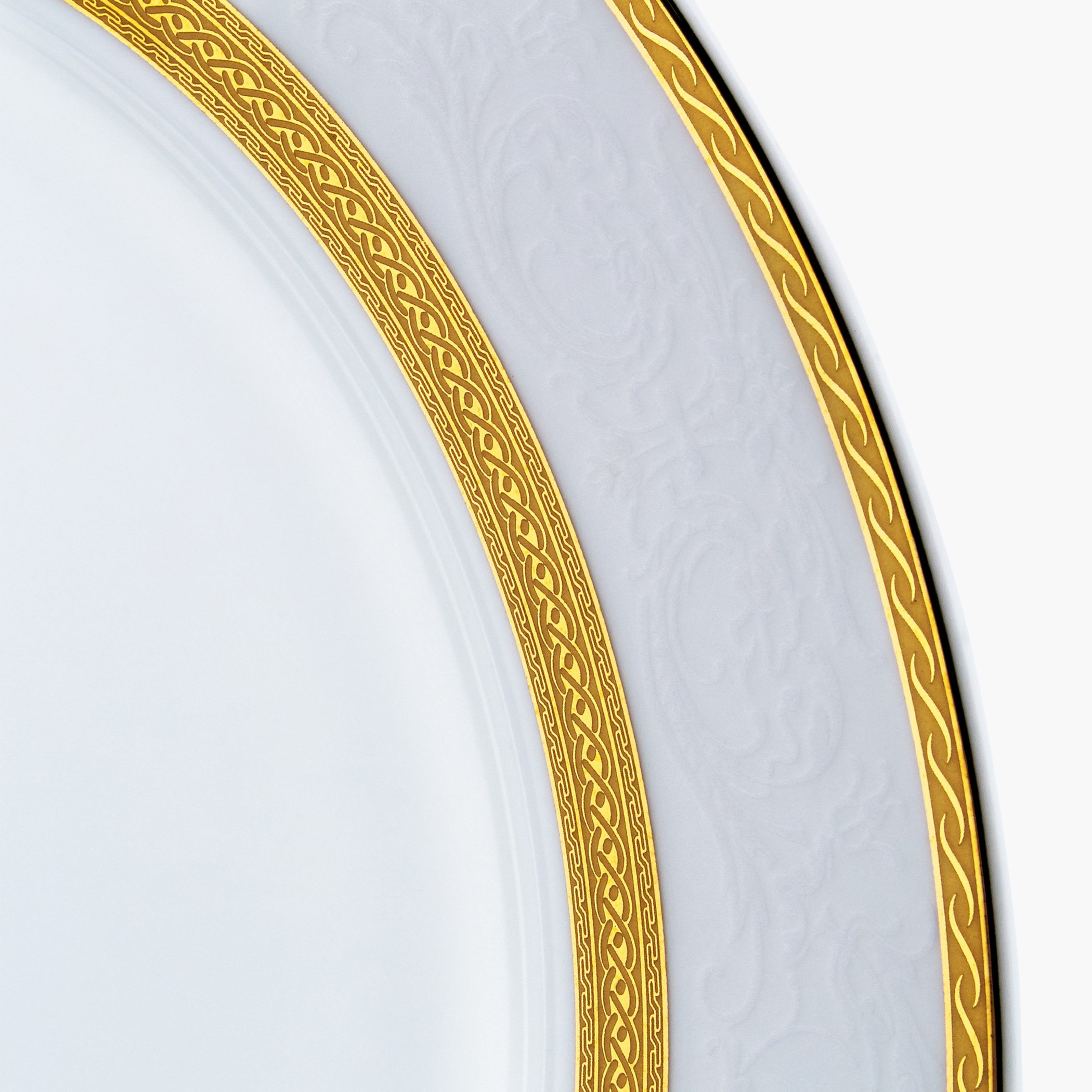 Shallow Porcelain Sahara Dessert Plate - 298 cm-hbxdecorandfurnishings-tabletop-crockery-image-3