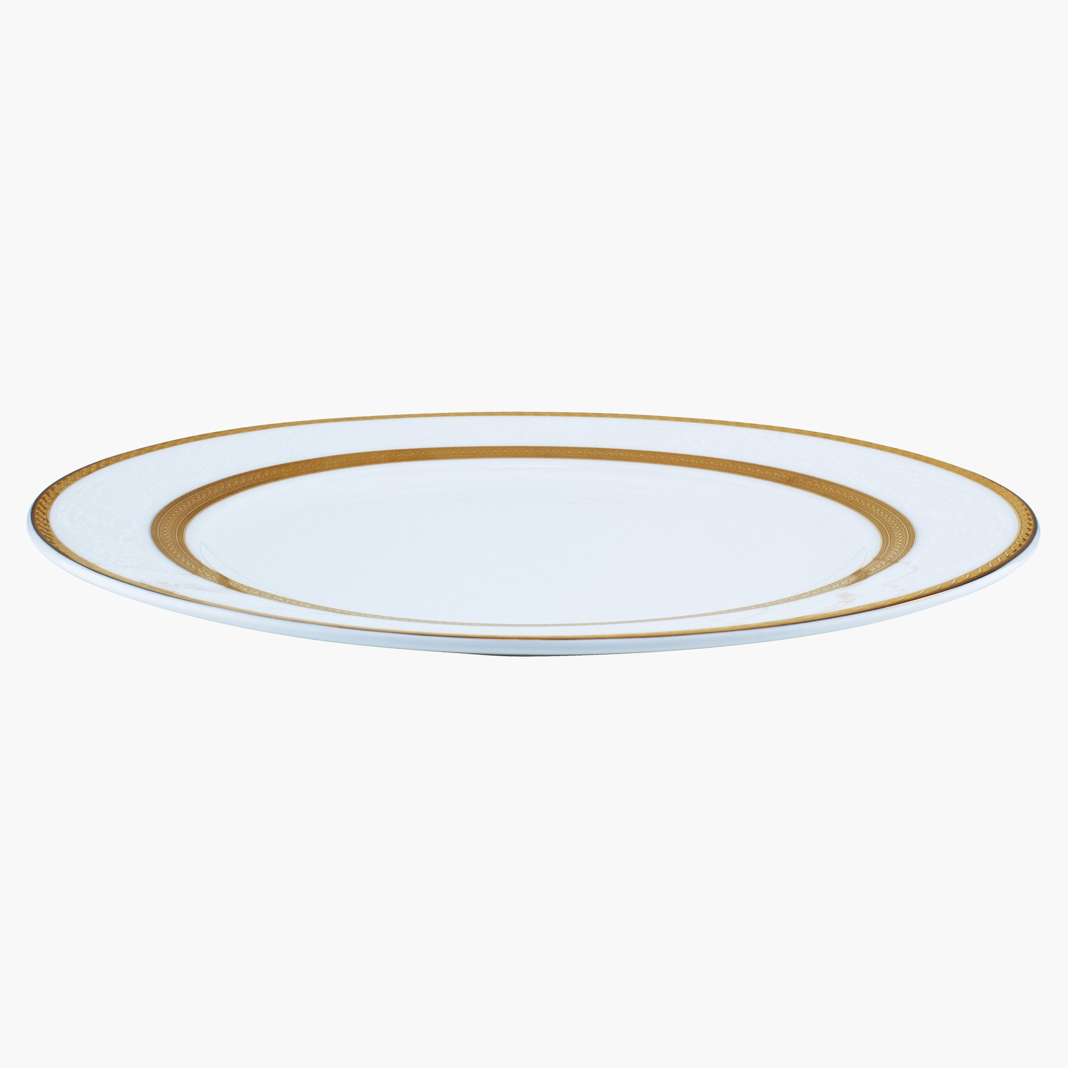 Shallow Porcelain Sahara Dessert Plate - 298 cm-hbxdecorandfurnishings-tabletop-crockery-image-4