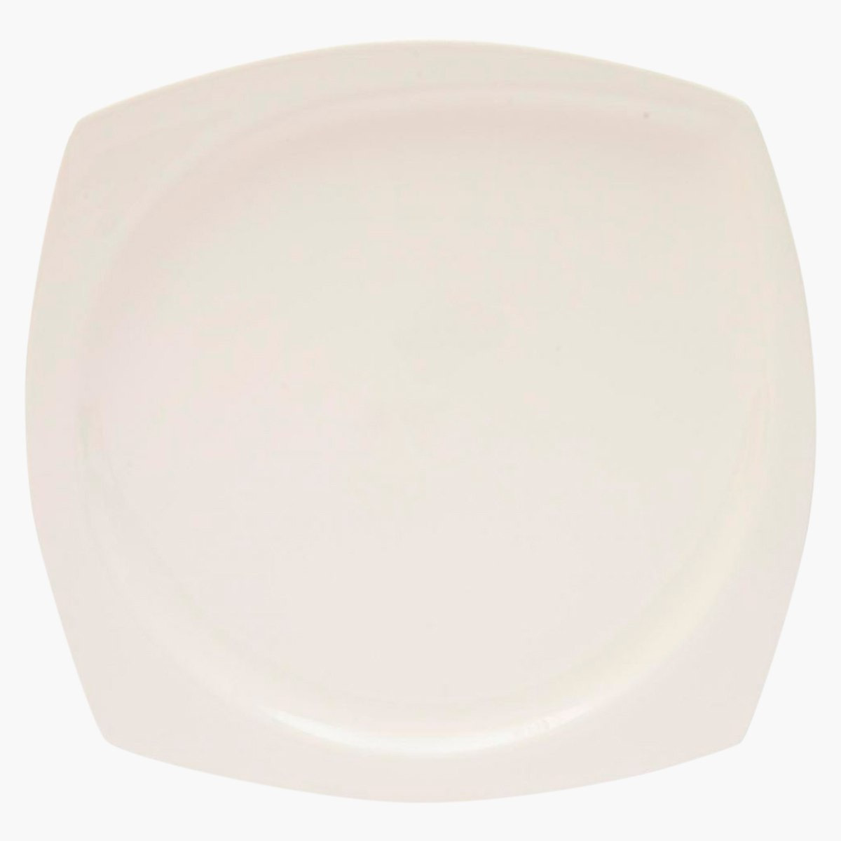 طبق عشاء بورسلين شبه مسطح - 25.4 سم-hbxdecorandfurnishings-tabletop-crockery-image-1