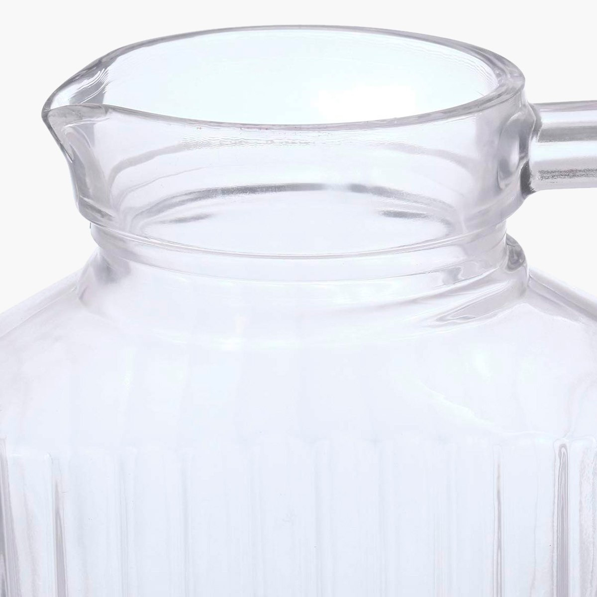 إبريق ماء زجاجي - 1 لتر-hbxhomeware-diningandtabletop-jugs-image-3