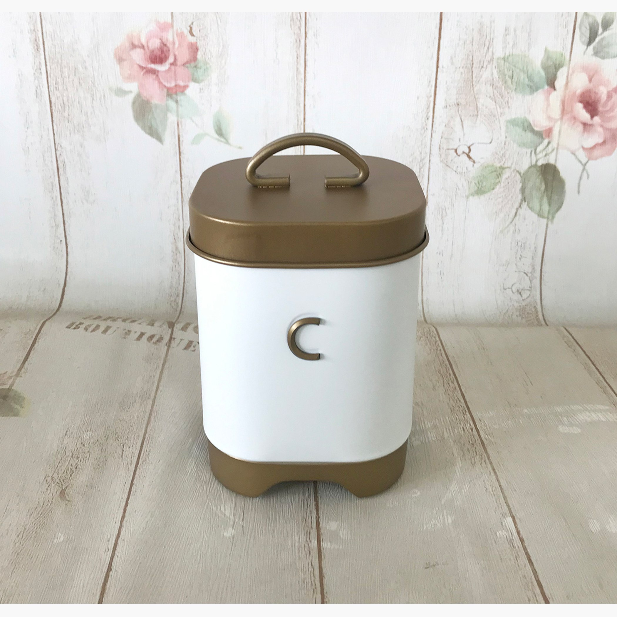 Cuisine Art Square Coffee Canister with Metal Lid-hbxhomeware-hbxkitchen-image-2