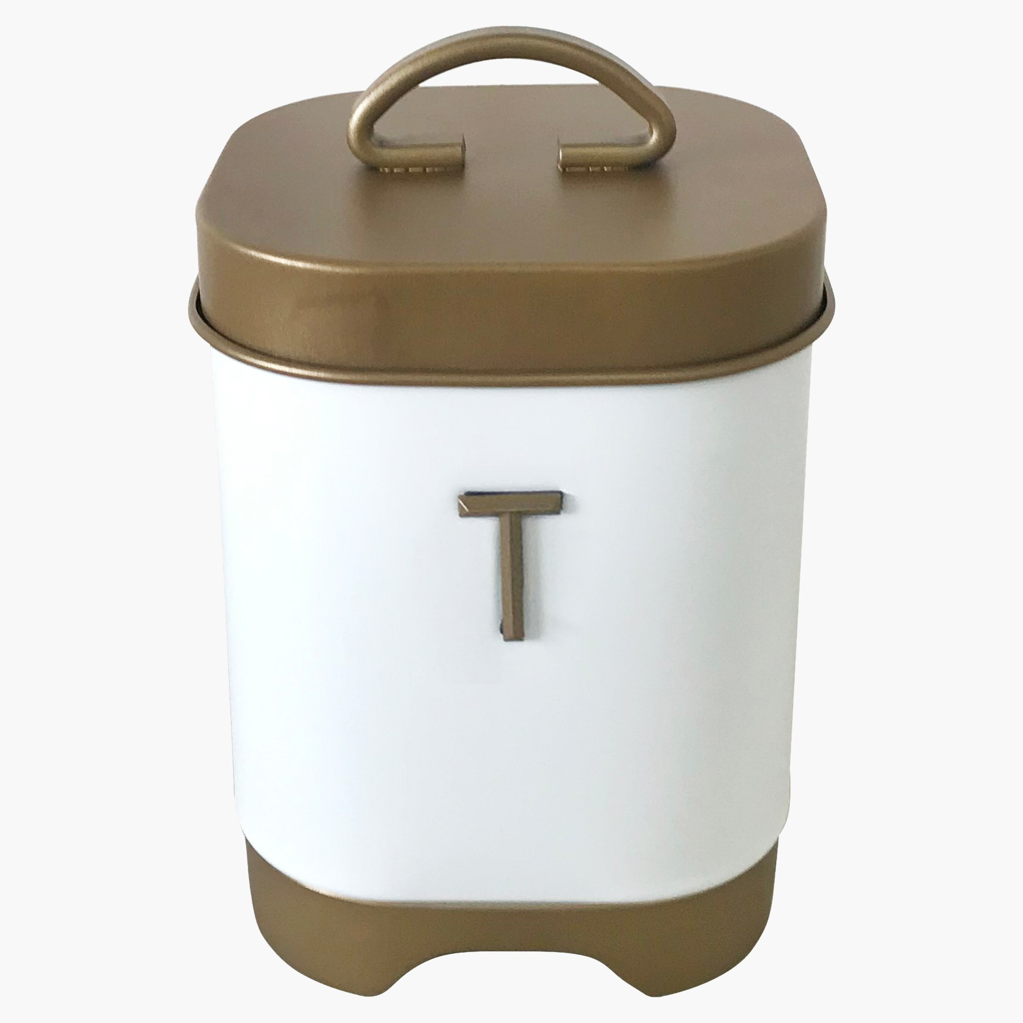 Cuisine Art Square Tea Canister with Metal Lid-hbxhomeware-hbxkitchen-image-1