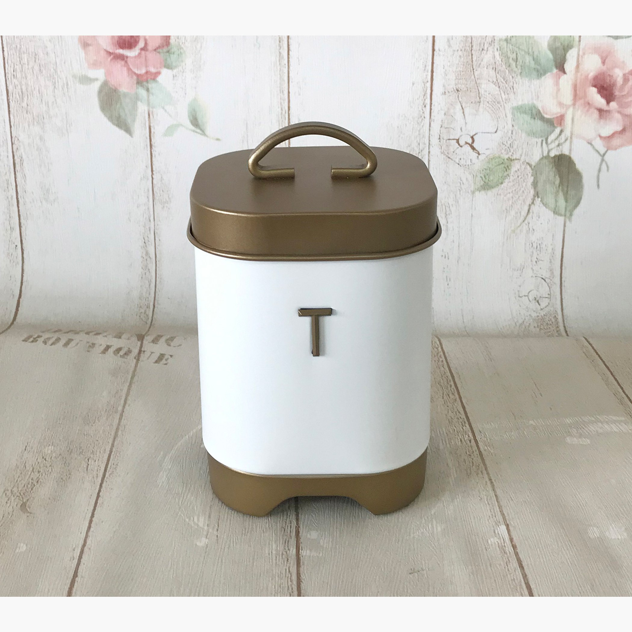 Cuisine Art Square Tea Canister with Metal Lid-hbxhomeware-hbxkitchen-image-2