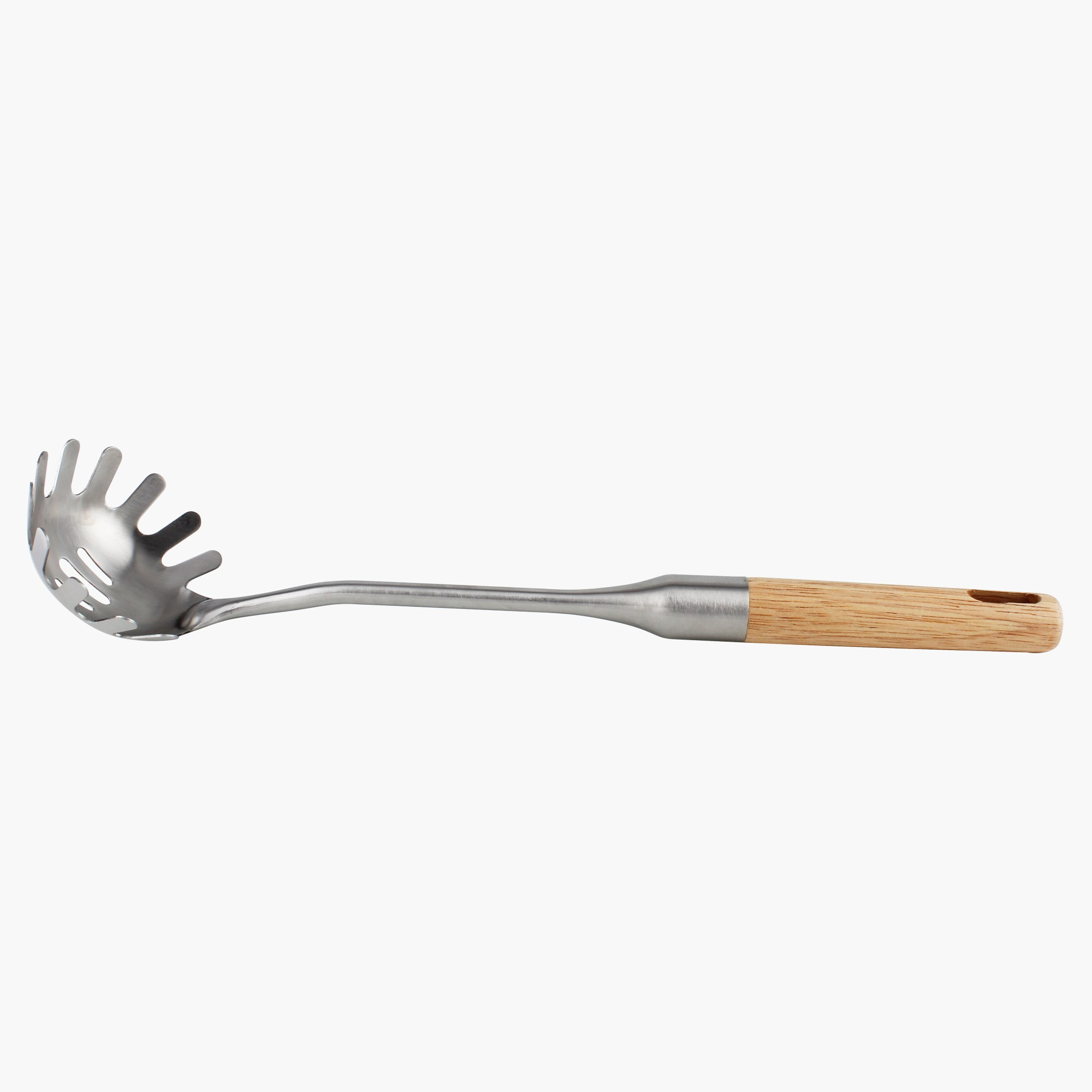 Berger Stainless Steel Spaghetti Ladle with Wooden Handle-hbxhomeware-hbxkitchen-image-3