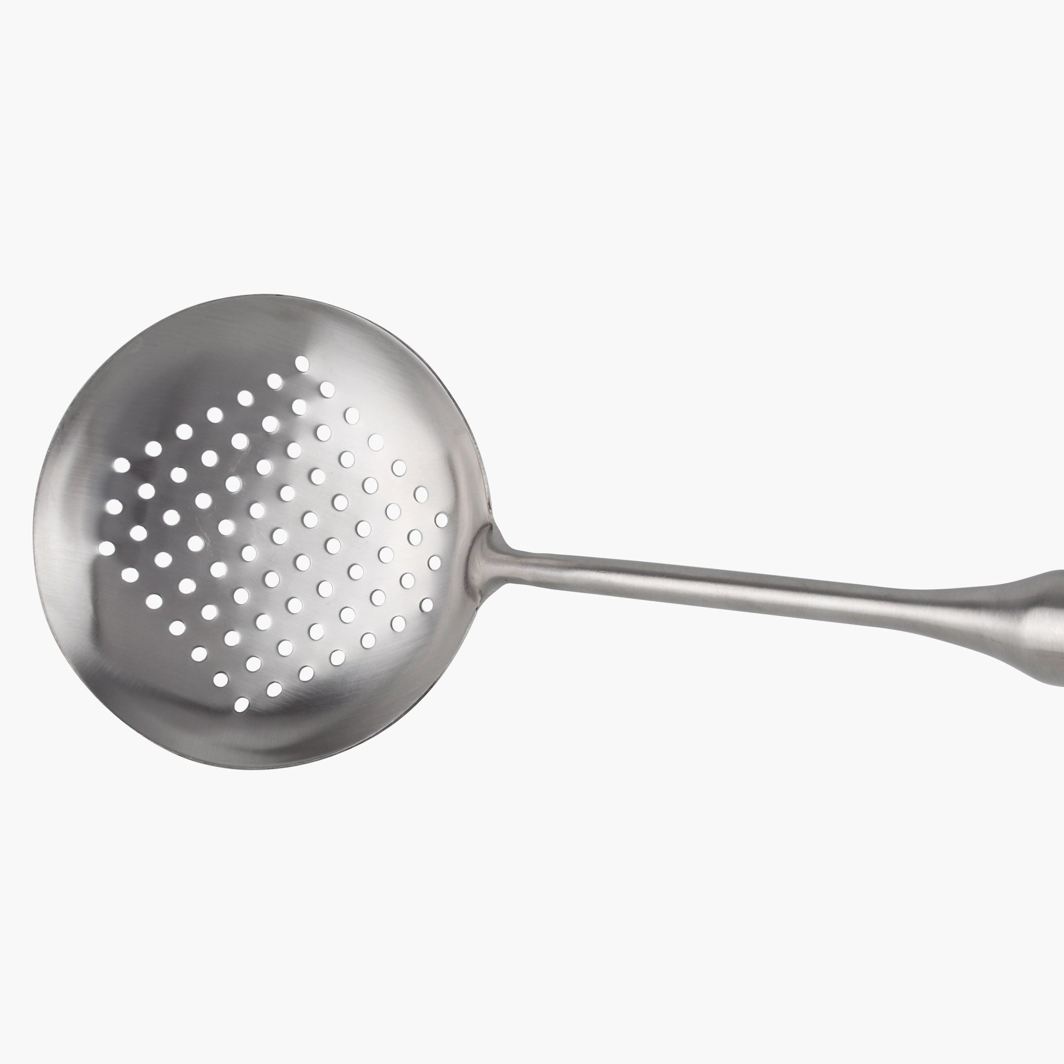 مغرفة طعام ستانلس ستيل بمقبض خشب-hbxhomeware-hbxkitchen-image-2