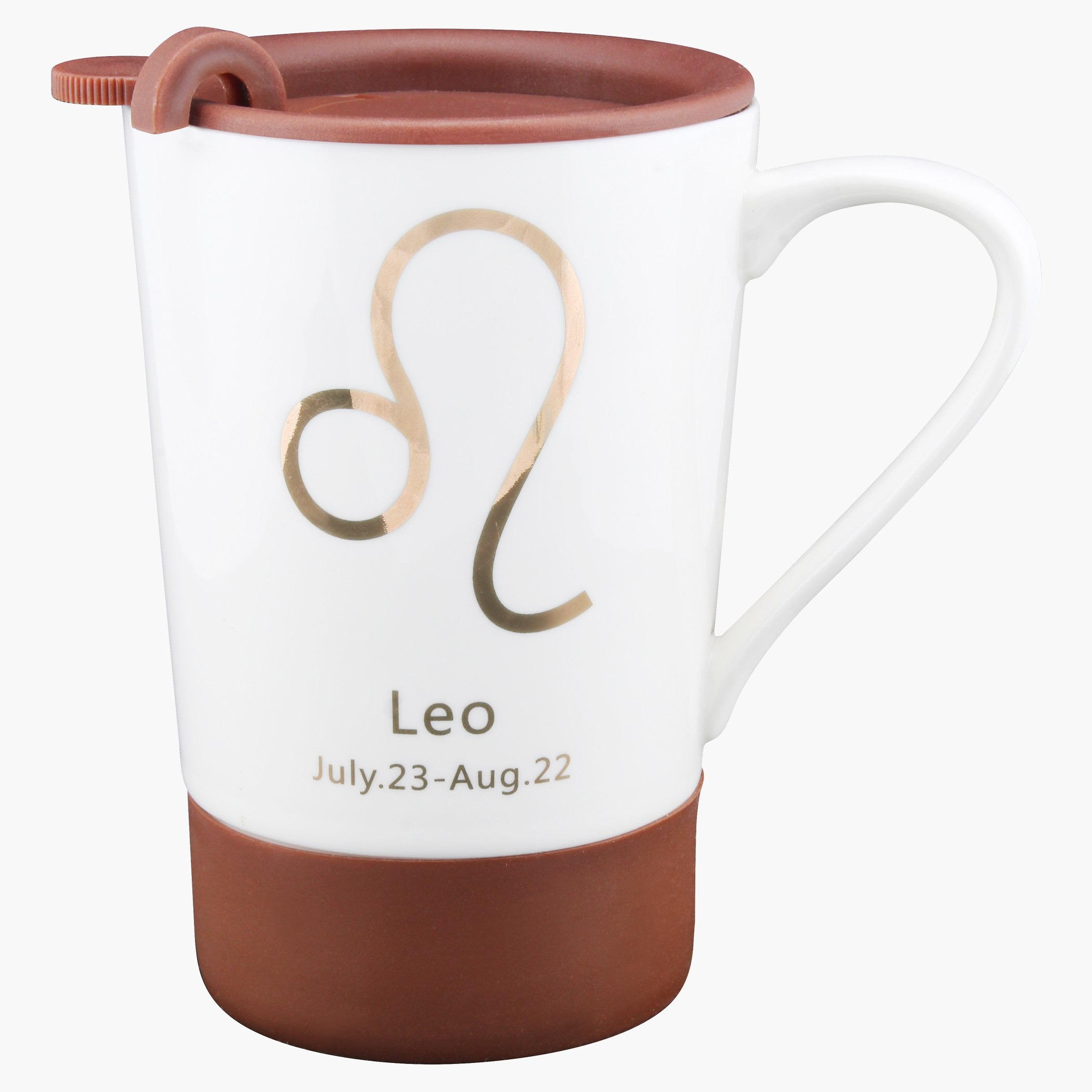 مج بتصميم برج الأسد مع غطاء-hbxdecorandfurnishings-tabletop-crockery-image-1