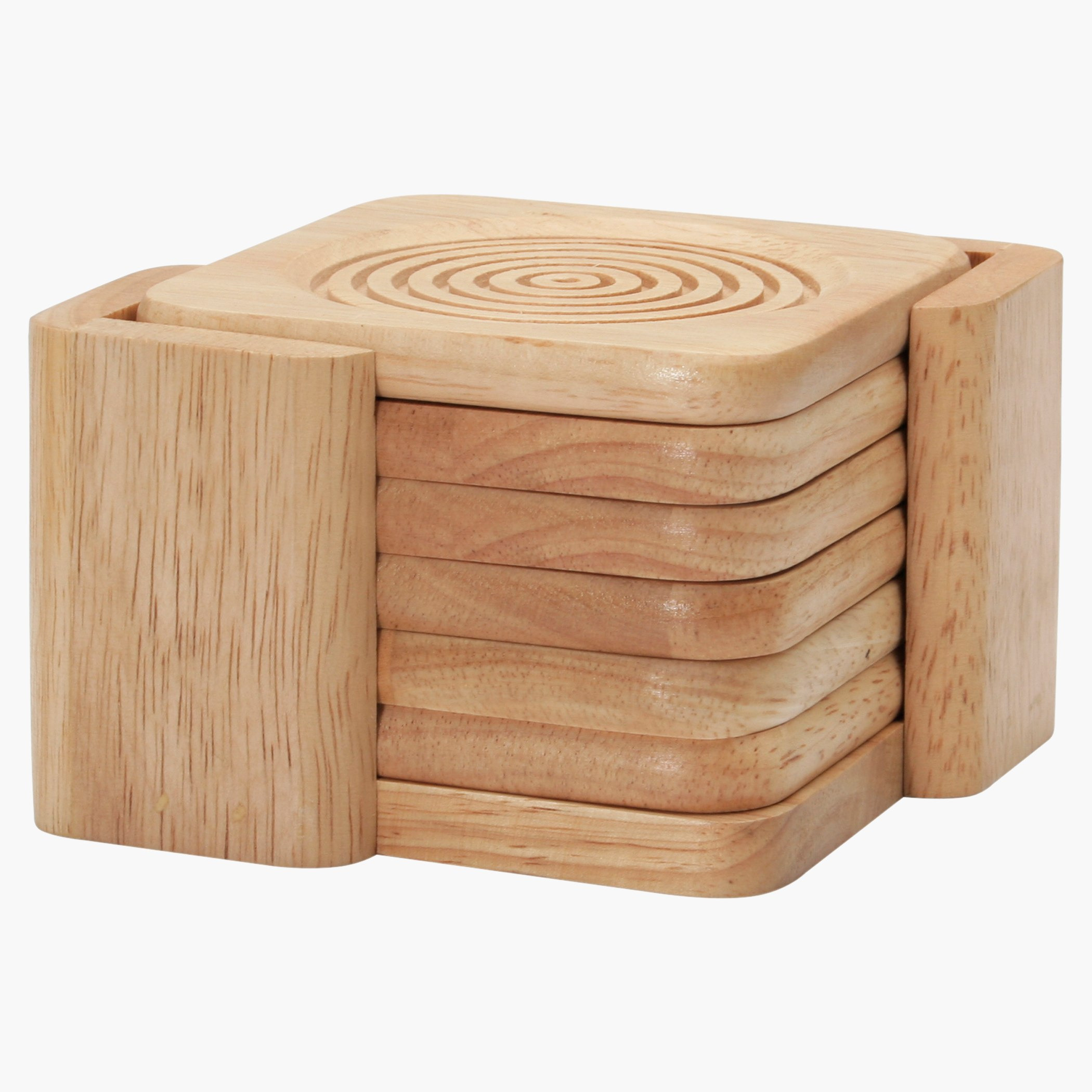 لبادة خشبية مع حامل من 6 قطع من بيلي-hbxdecorandfurnishings-tabletop-serveware-image-1