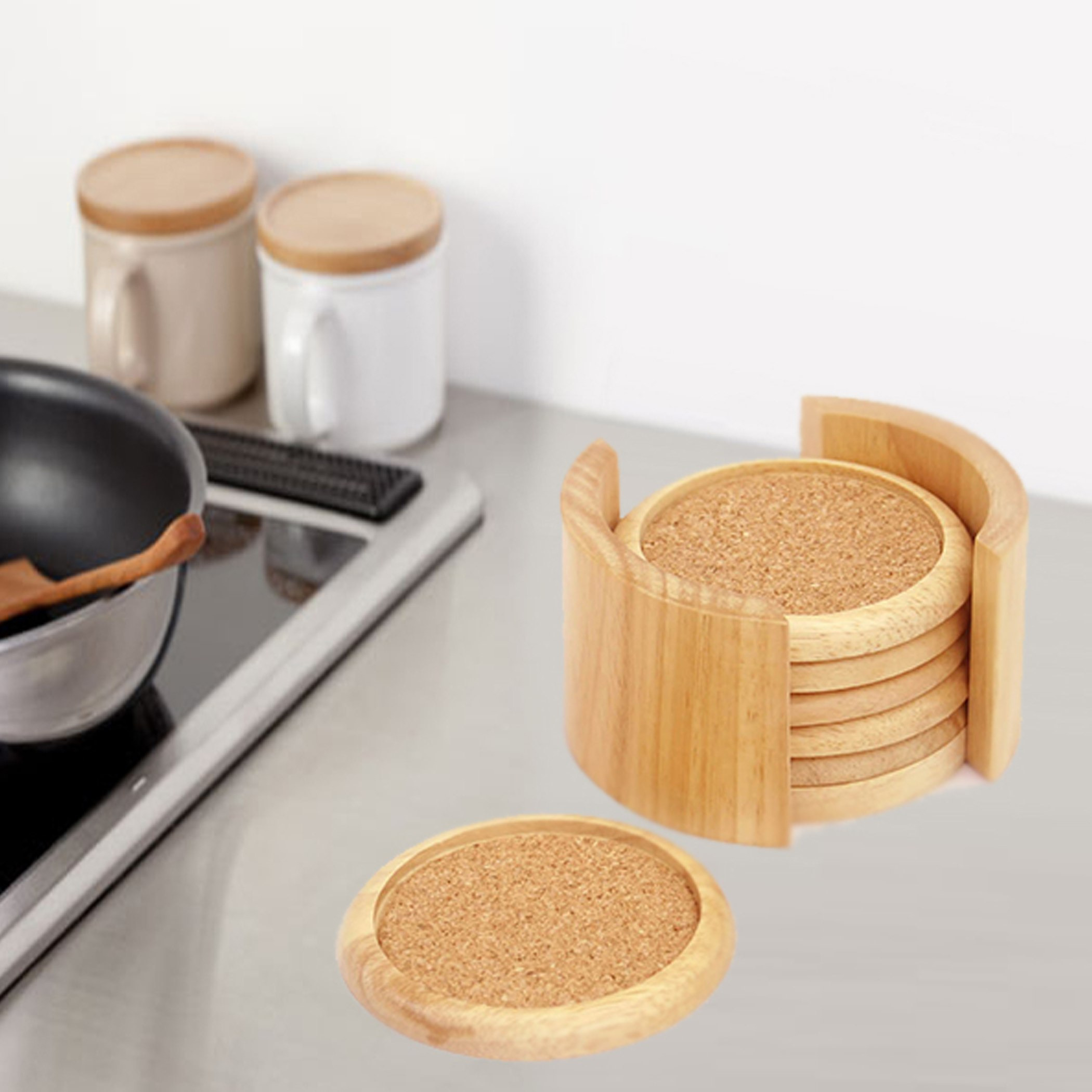 Billi 6-Piece Wooden Coaster Set with Holder-hbxdecorandfurnishings-tabletop-serveware-image-3