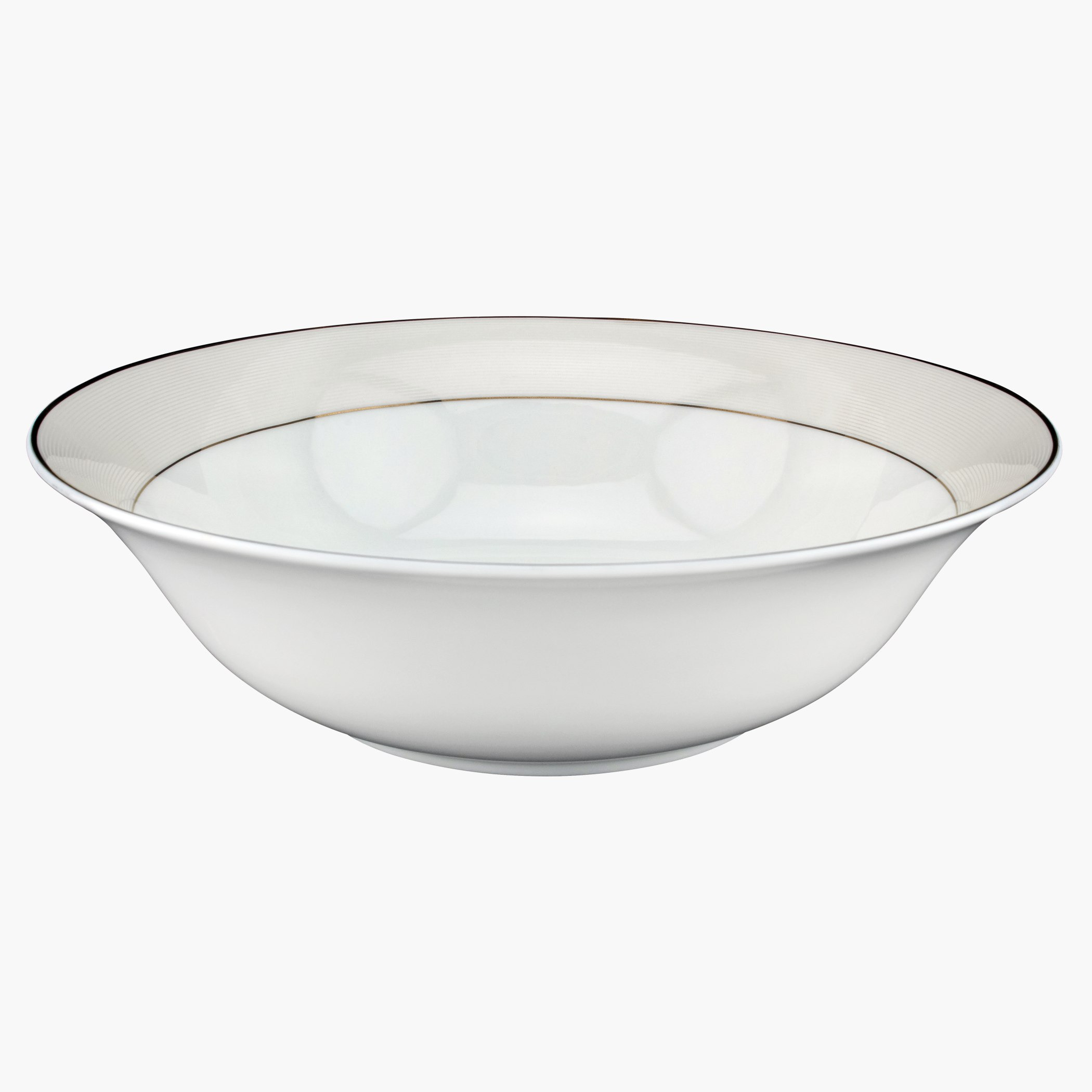 طبق عشاء بورسلين شبه مسطح - 23 سم-hbxdecorandfurnishings-tabletop-crockery-image-1
