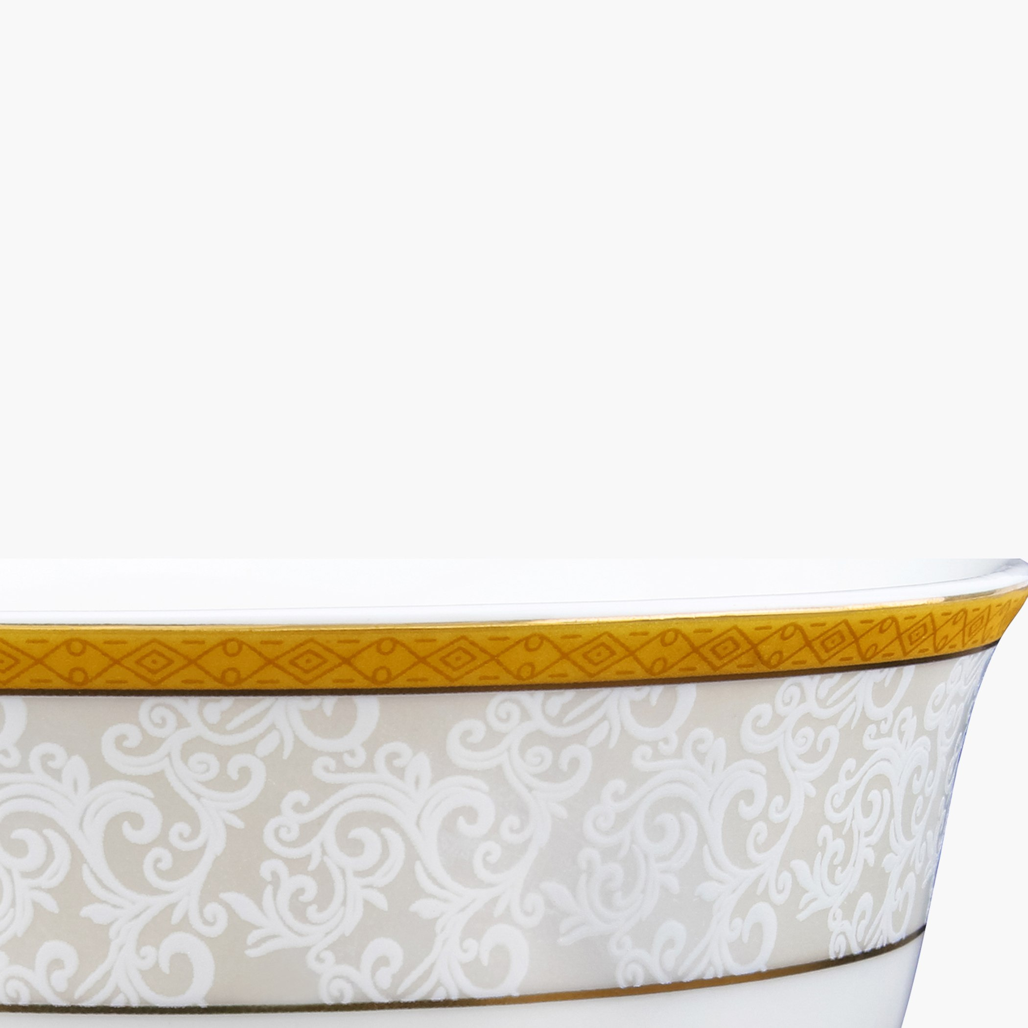 صحن حساء بورسلين من بلاتنيوم - 1.77 سم-hbxdecorandfurnishings-tabletop-crockery-image-3