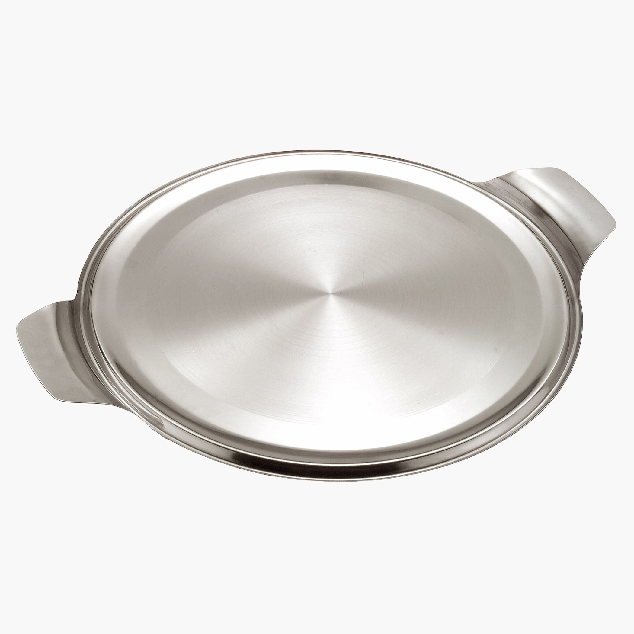 صينيّة مستديرة ستانليس ستيل من صنيكس- 30 سم-hbxdecorandfurnishings-tabletop-serveware-image-1