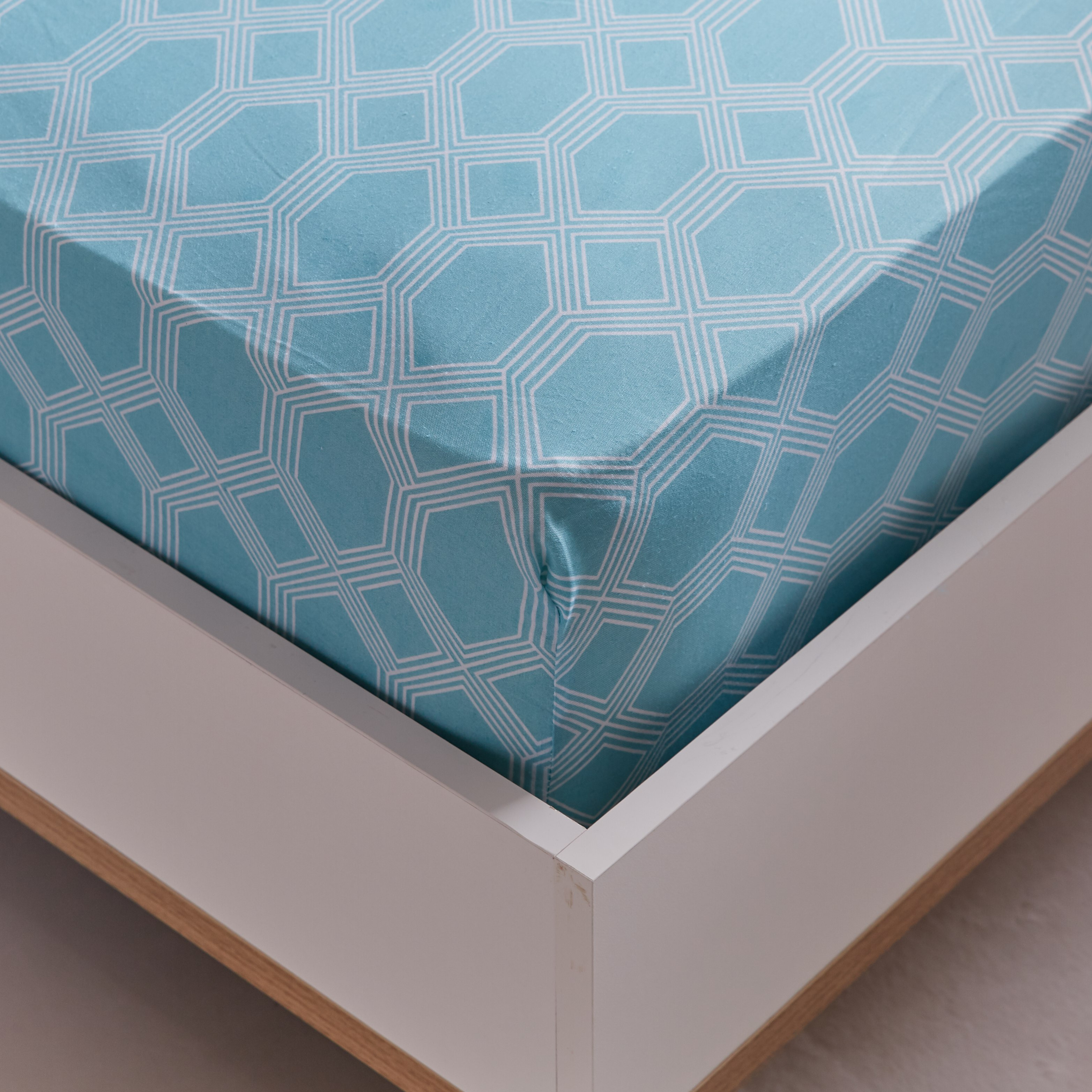 طقم شرشف مسطّح كينج 3 قطع بطبعات من أتلانتا كلارك - 240x260 سم-hbxhomeware-hbxbedroom-image-5