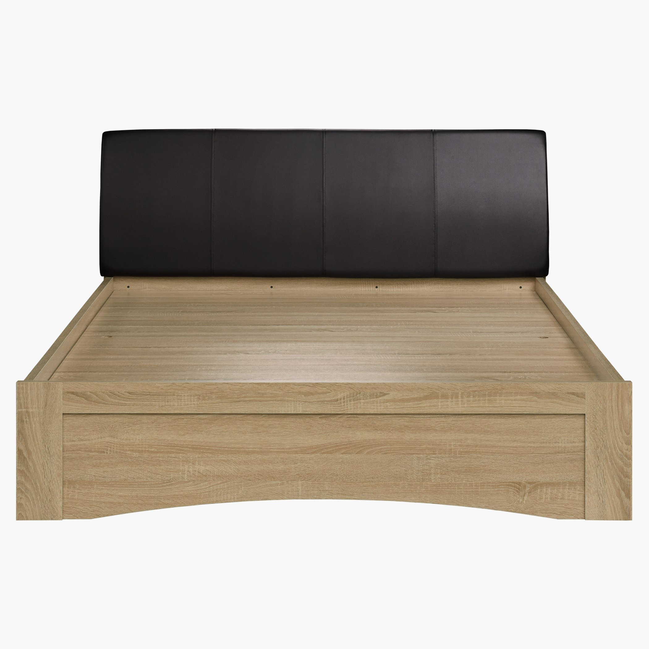 Movo Roman Queen Bed with Drawer Storage - 150x200 cm-hbxbedroom-bedsandbedsets-beds-queen-image-4