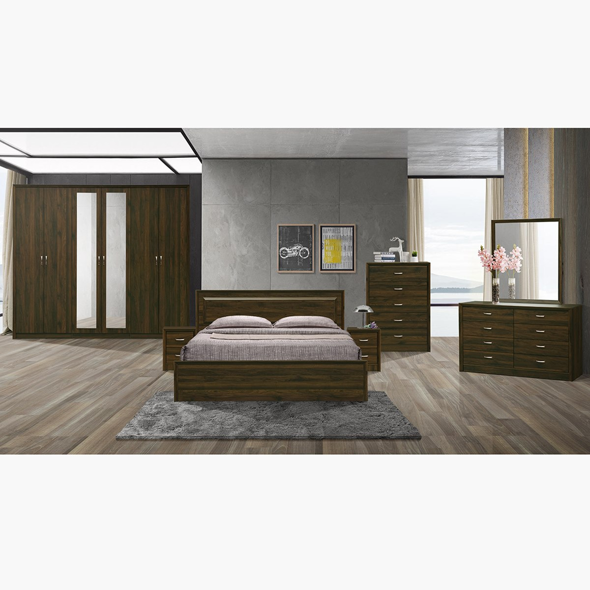 وحدة 5 أدراج - ستارك من موڤو-hbxfurniture-bedroom-dressersandmirrors-image-5