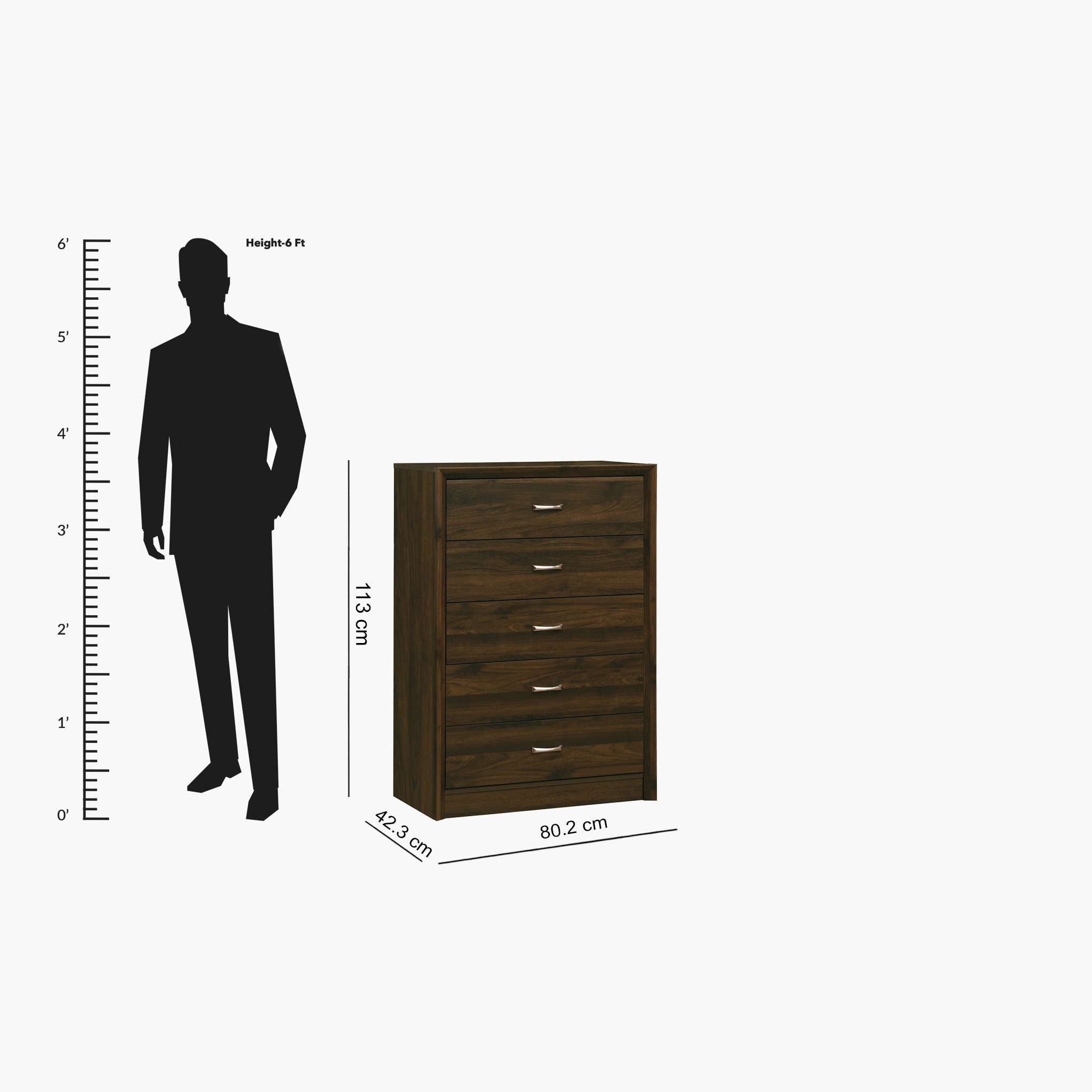 وحدة 5 أدراج - ستارك من موڤو-hbxfurniture-bedroom-dressersandmirrors-image-6