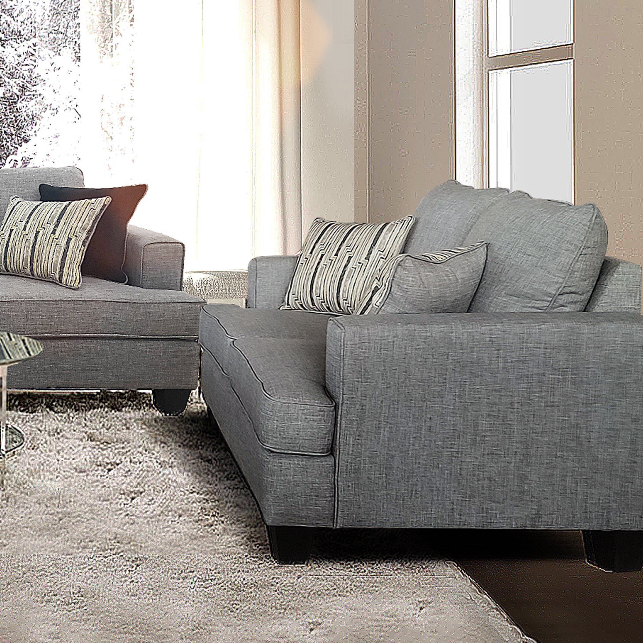 كنبة بمقعدين ووسائد مبعثرة من بورشام-hbxlivingroom-sofasandarmchairs-sofas-image-2