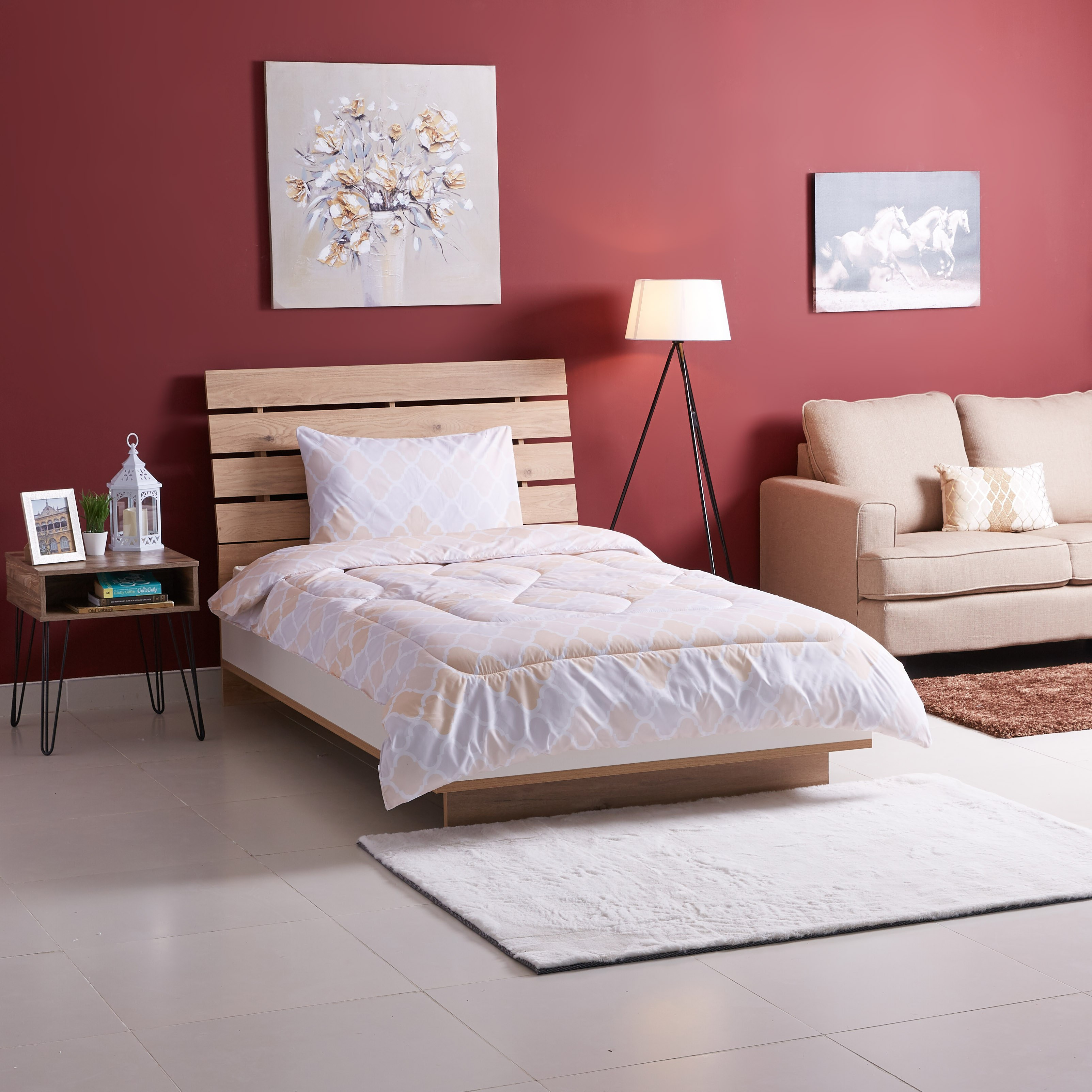 طقم أغطية لحاف ووسائد مزودج بطبعات قطعتين من تريلز- 160x220 سم-PROMO_HB_AE_B1G1_250925-image-6