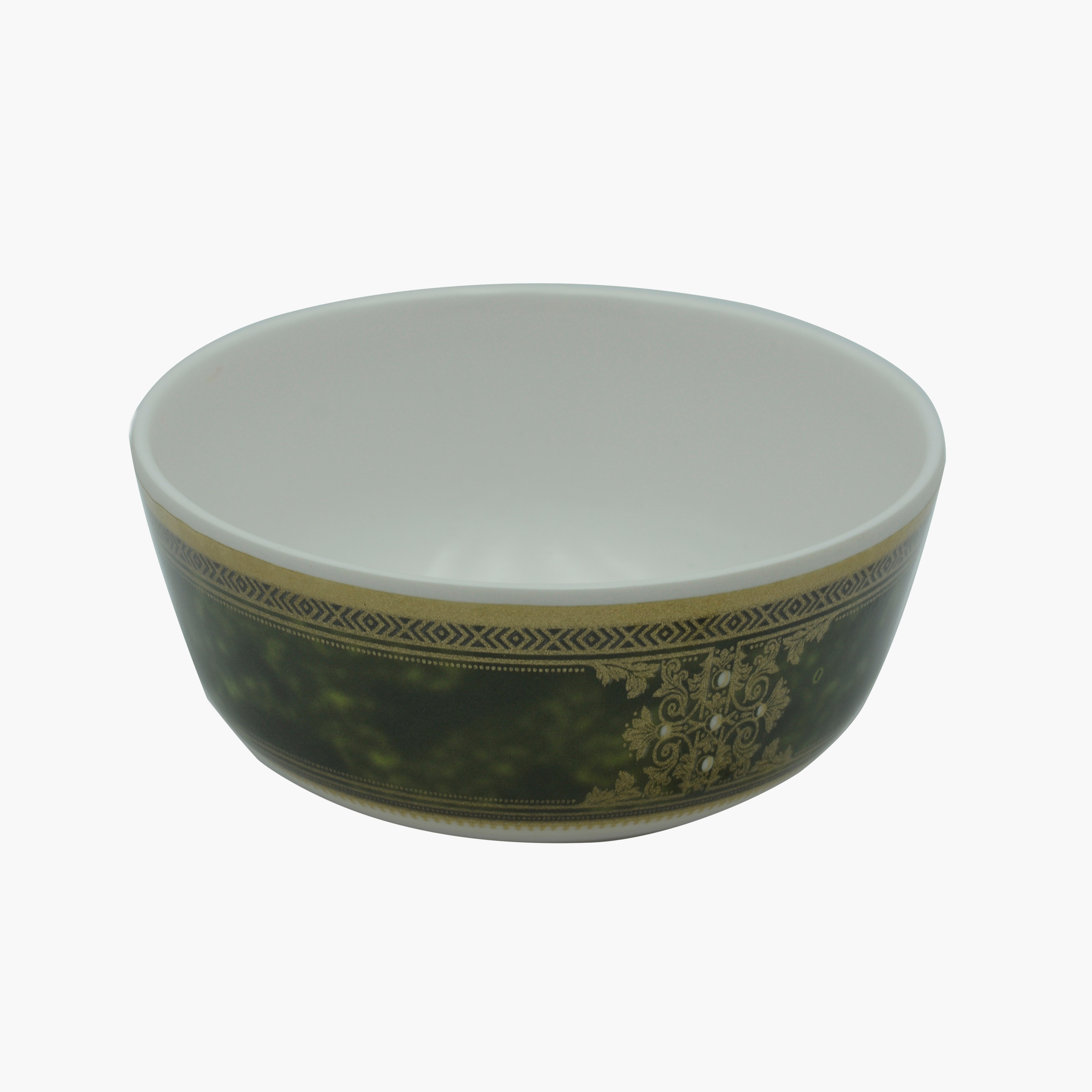 وعاء بيضاوي لامع بطبعات- 10  سم-hbxdecorandfurnishings-tabletop-crockery-image-1